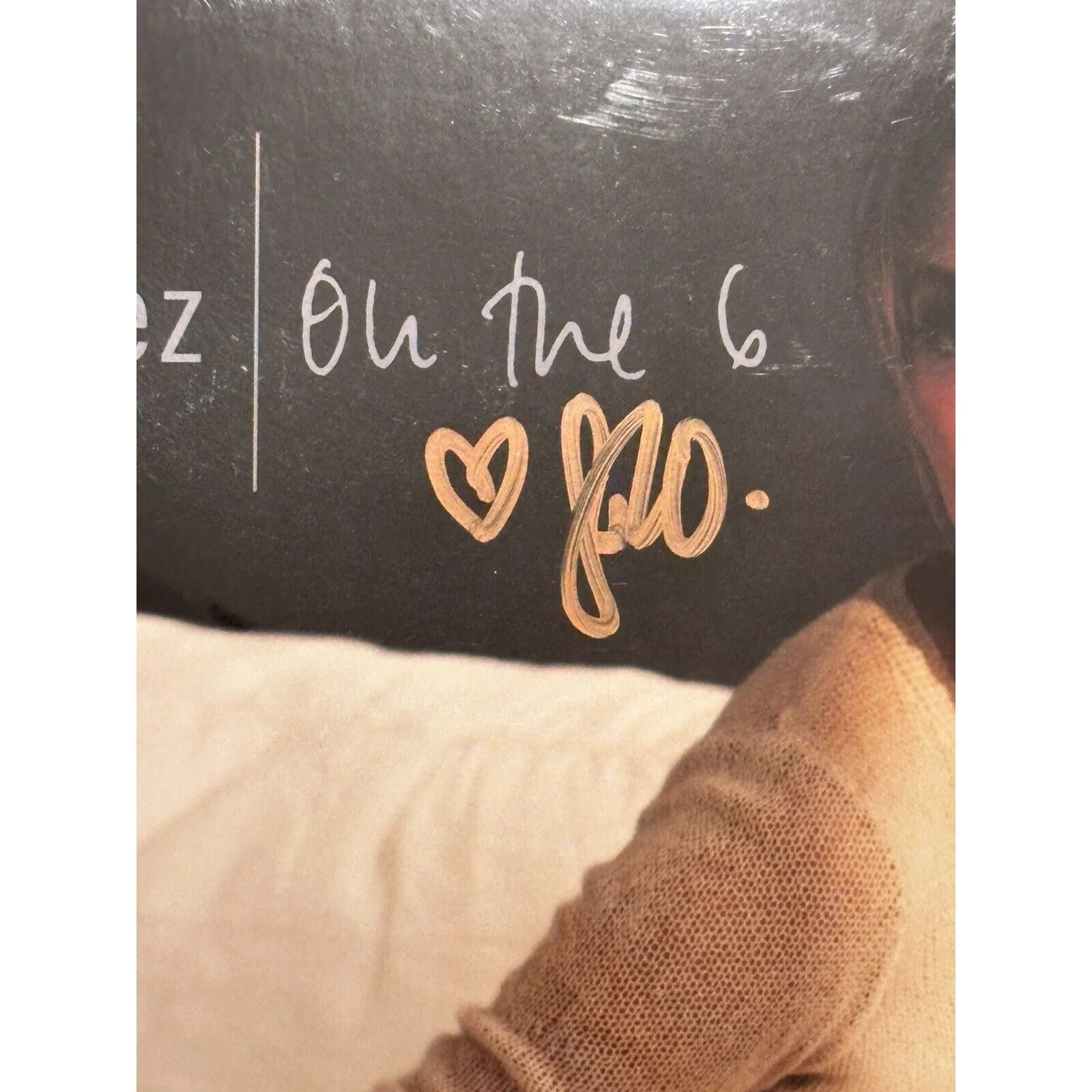 Jennifer Lopez — JENNIFER LOPEZ SIGNED Deluxe On the 6 Vinyl AUTOGRAPHED JLO, изображение 4