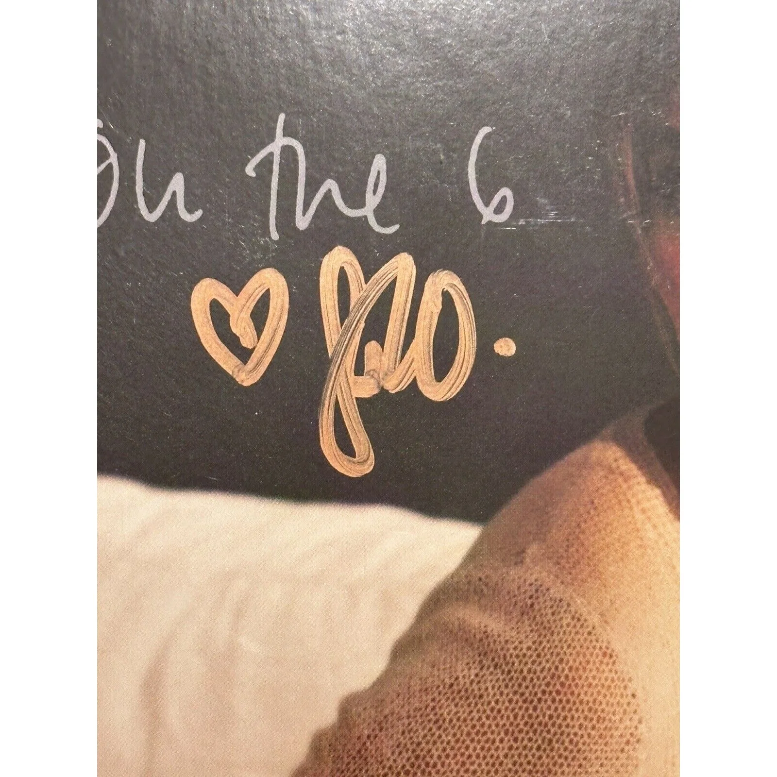 Jennifer Lopez — JENNIFER LOPEZ SIGNED Deluxe On the 6 Vinyl AUTOGRAPHED JLO, изображение 5