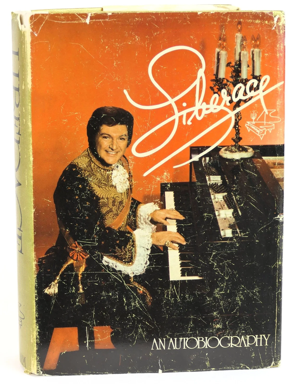 LIBERACE (1919–1987): "Liberace: An Autobiography" - SIGNED WITH A PIANO DRAWING, изображение 2