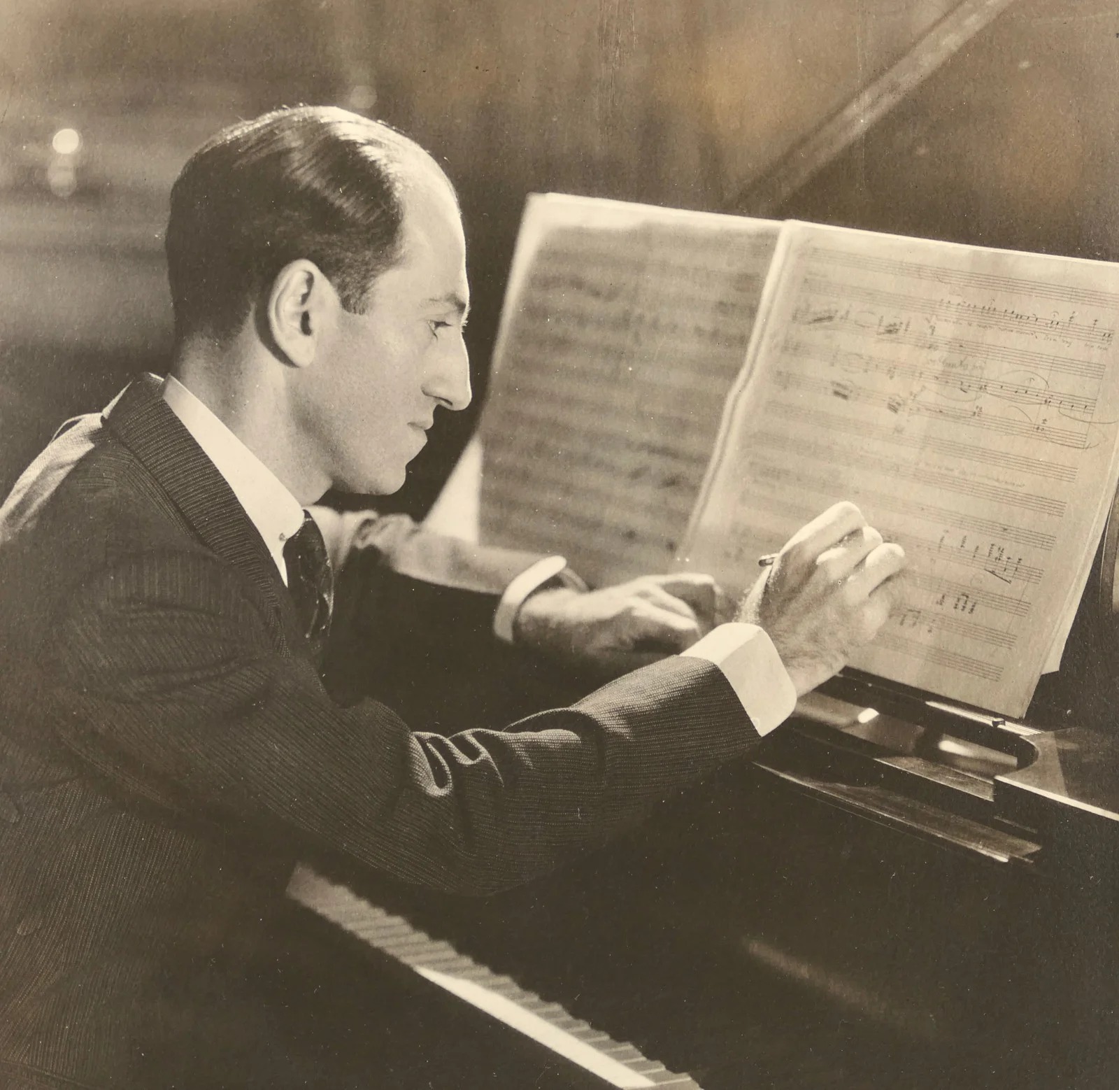GERSHWIN, George. (1898–1937): Signed Photograph to Bert Kalmar, image 3
