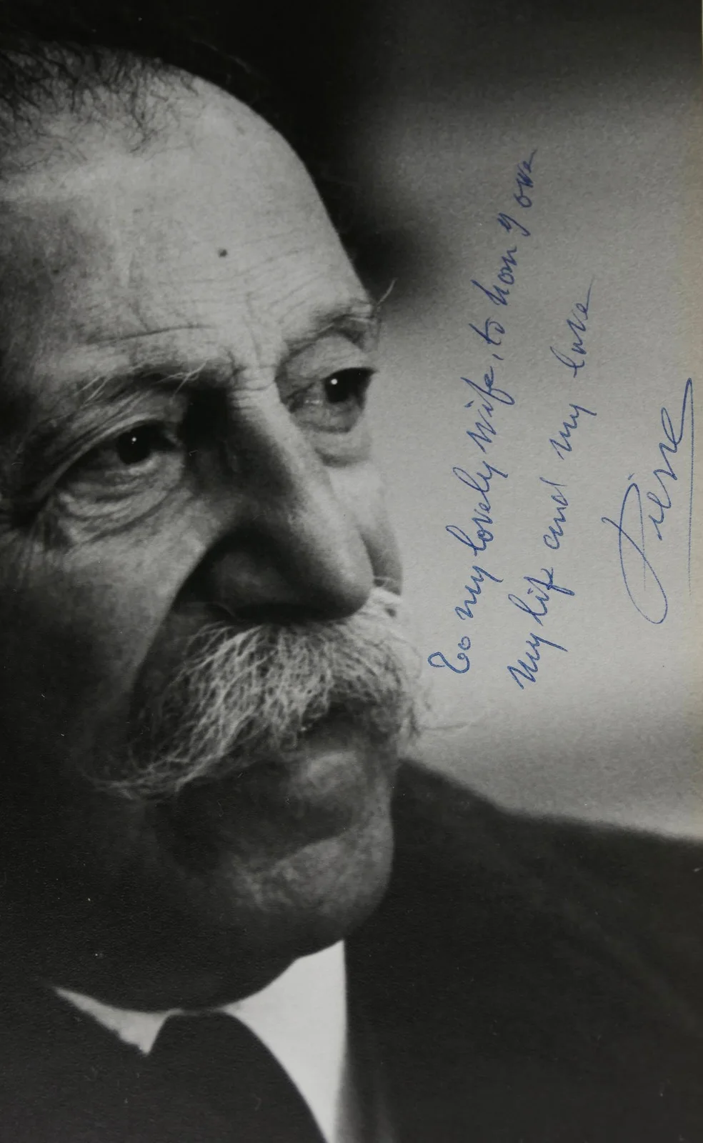 MONTEUX, Pierre. (1875–1964): Large Signed Photograph to his Wife!, изображение 2