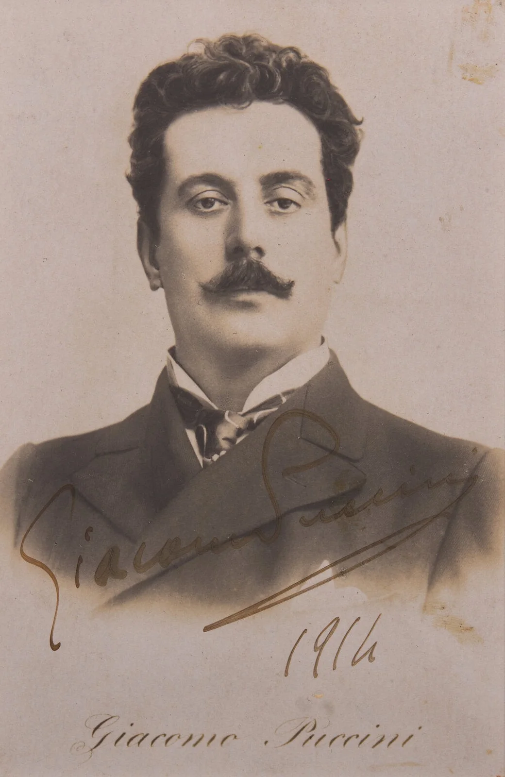 PUCCINI, Giacomo. (1858–1924): Signed Photograph, изображение 2