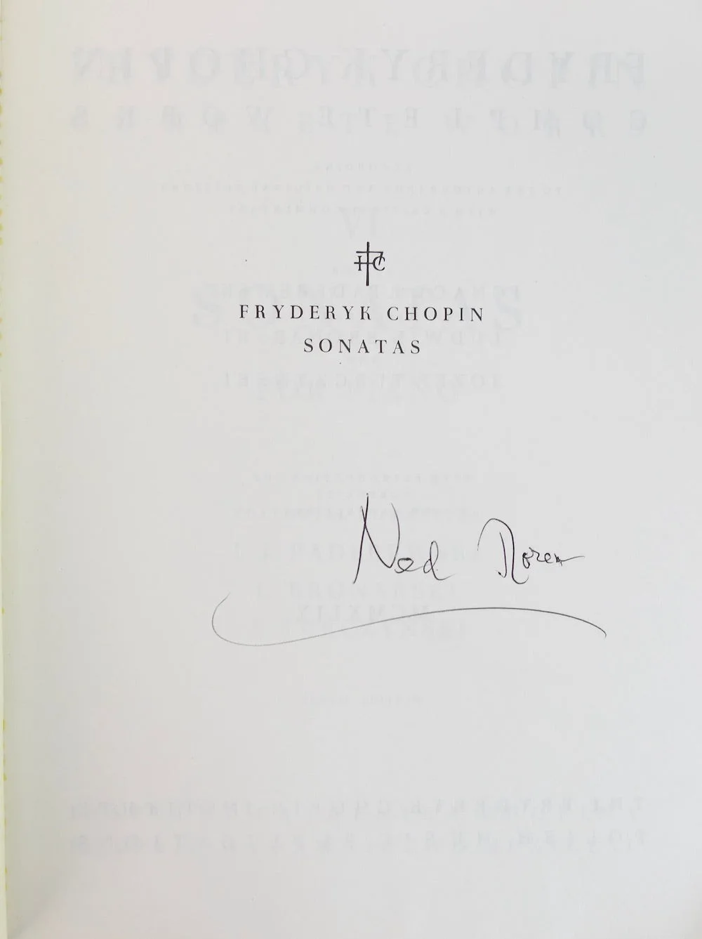 4 CHOPIN Volumes from Library of Ned Rorem - INCLUDING 1st Ed OF EARLY BIOGRAPHY, изображение 2