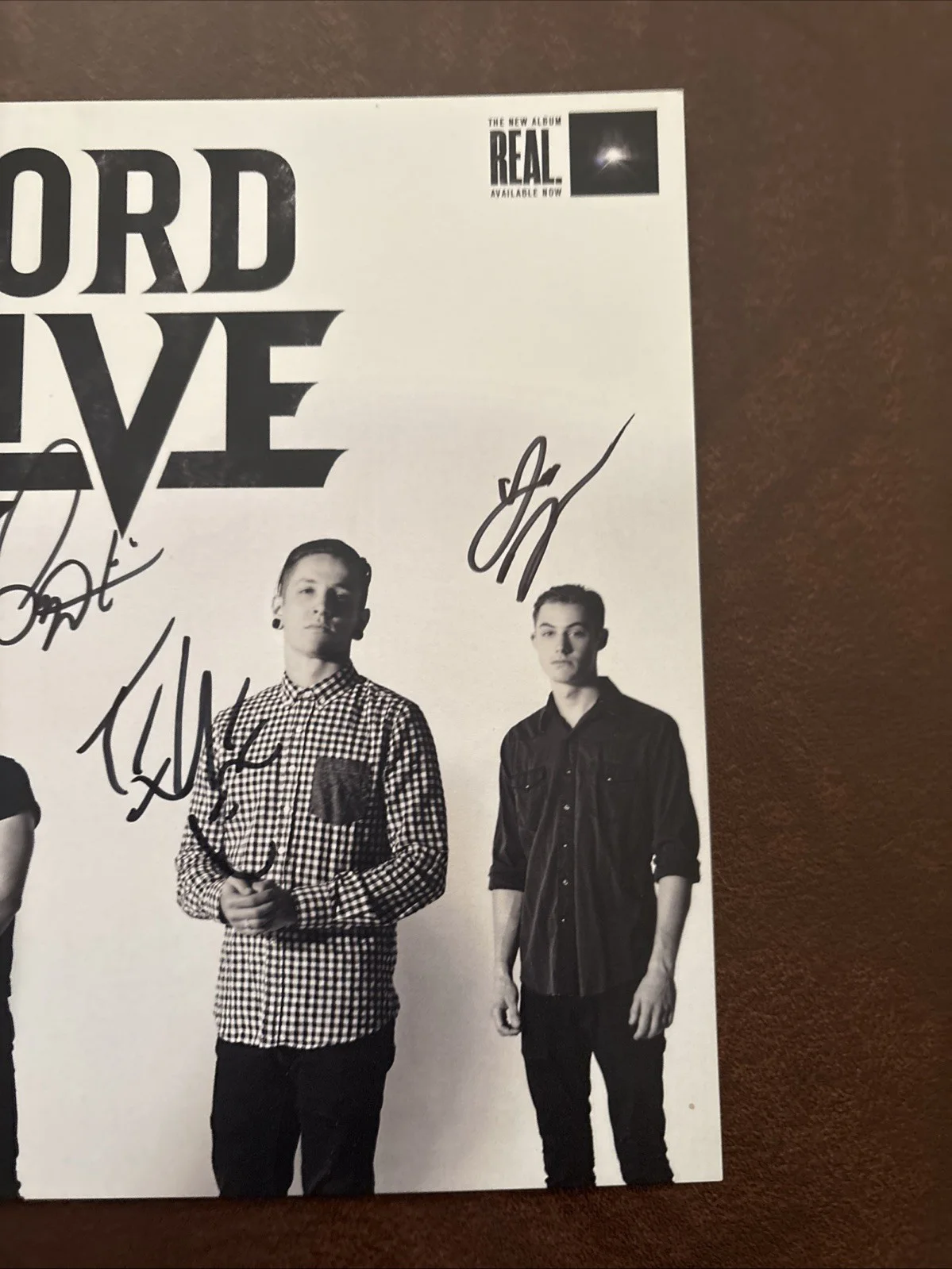 Signed The Word Alive Poster, image 3