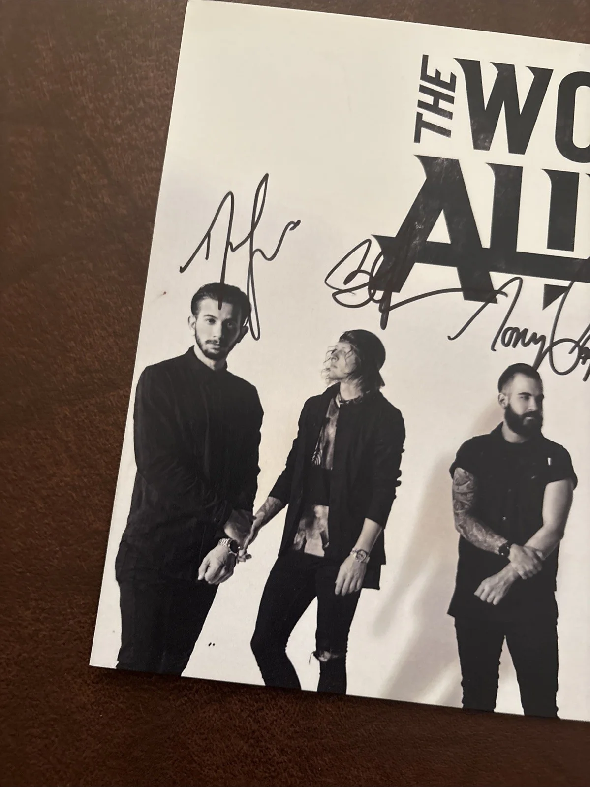 Signed The Word Alive Poster, image 4