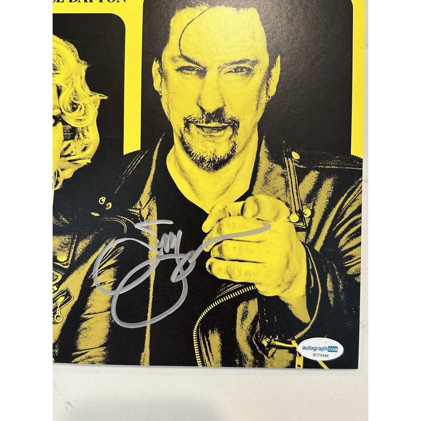 SAMANTHA FISH & JESSE DAYTON SIGNED AUTOGRAPH YELLOW VINYL ACOA DEATH WISH BLUE, изображение 5