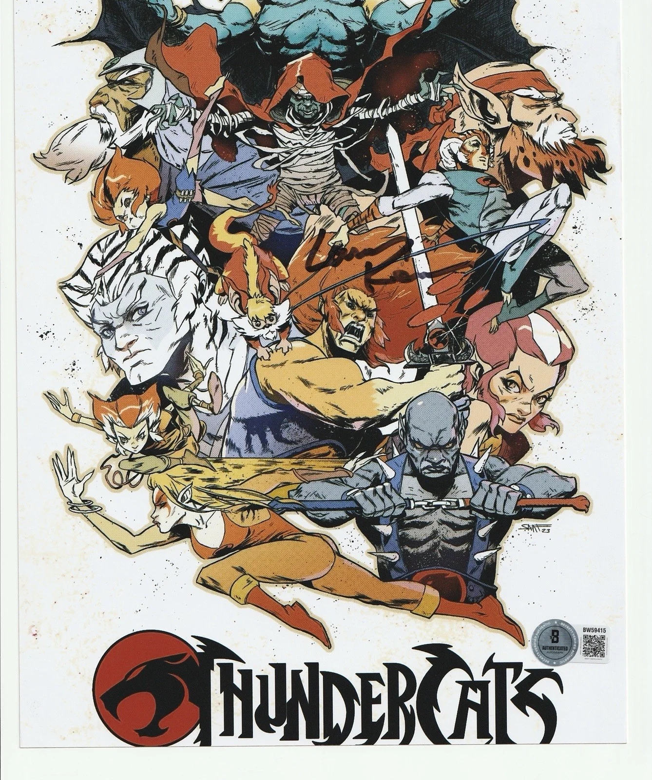 Larry kenney — LARRY KENNEY SIGNED AUTOGRAPHED 8x10 PHOTO LION O VOICE THUNDERCATS BECKETT BAS