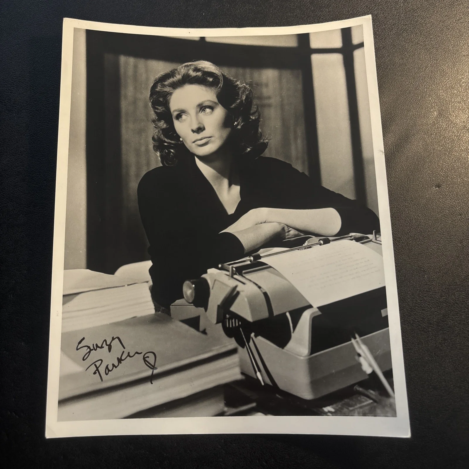 Suzy Parker — Suzy Parker Signed 8x10 Photo Autograph Vintage Model Actress COA