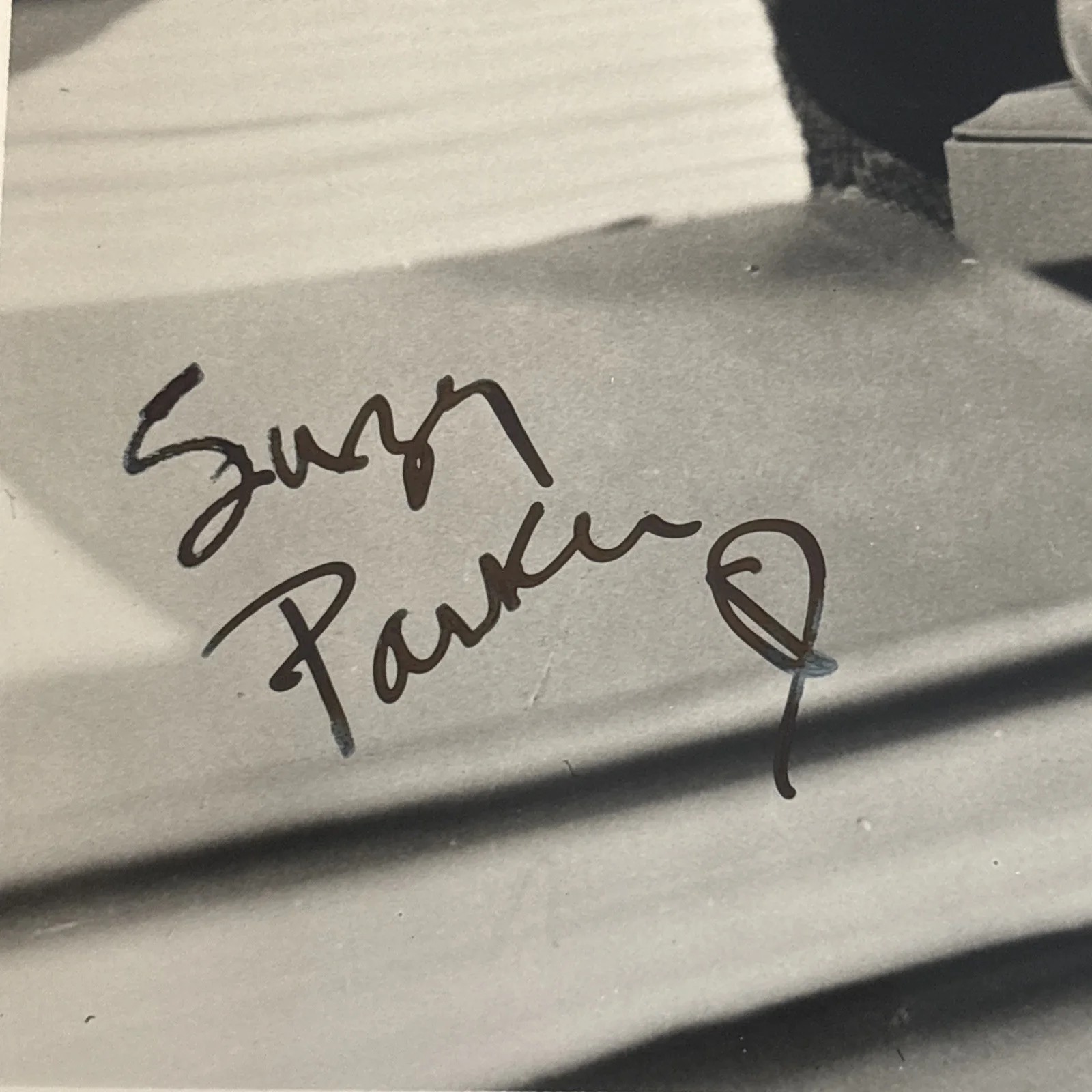 Suzy Parker — Suzy Parker Signed 8x10 Photo Autograph Vintage Model Actress COA, image 2