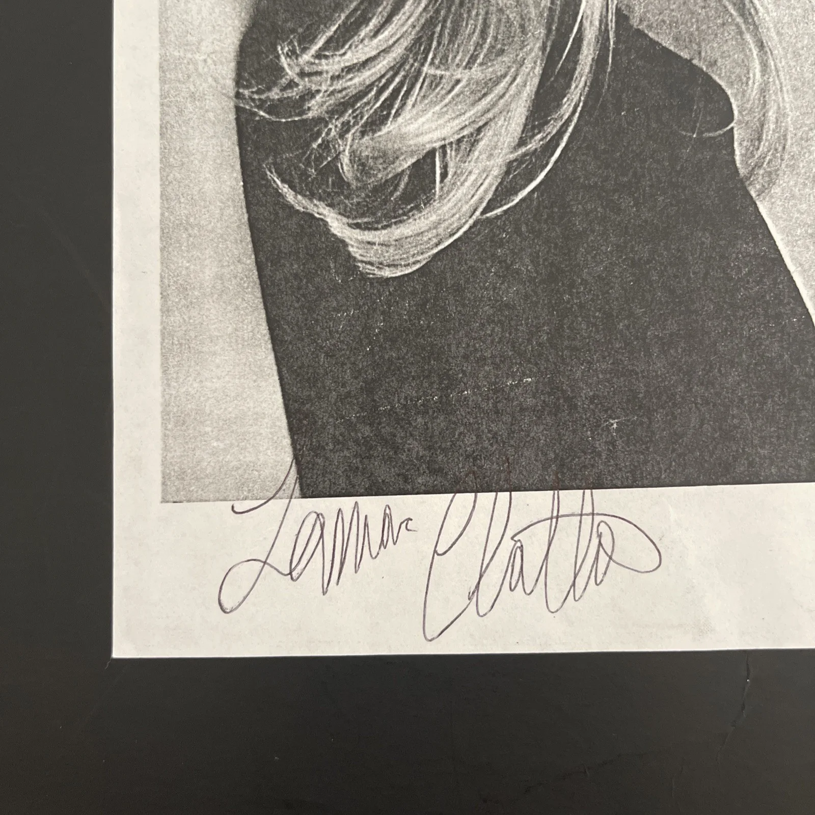 TAMARA CLATTERBUCK: Hand Signed Original Celebrity Photo Print 8 x 11”/ KSK, изображение 3