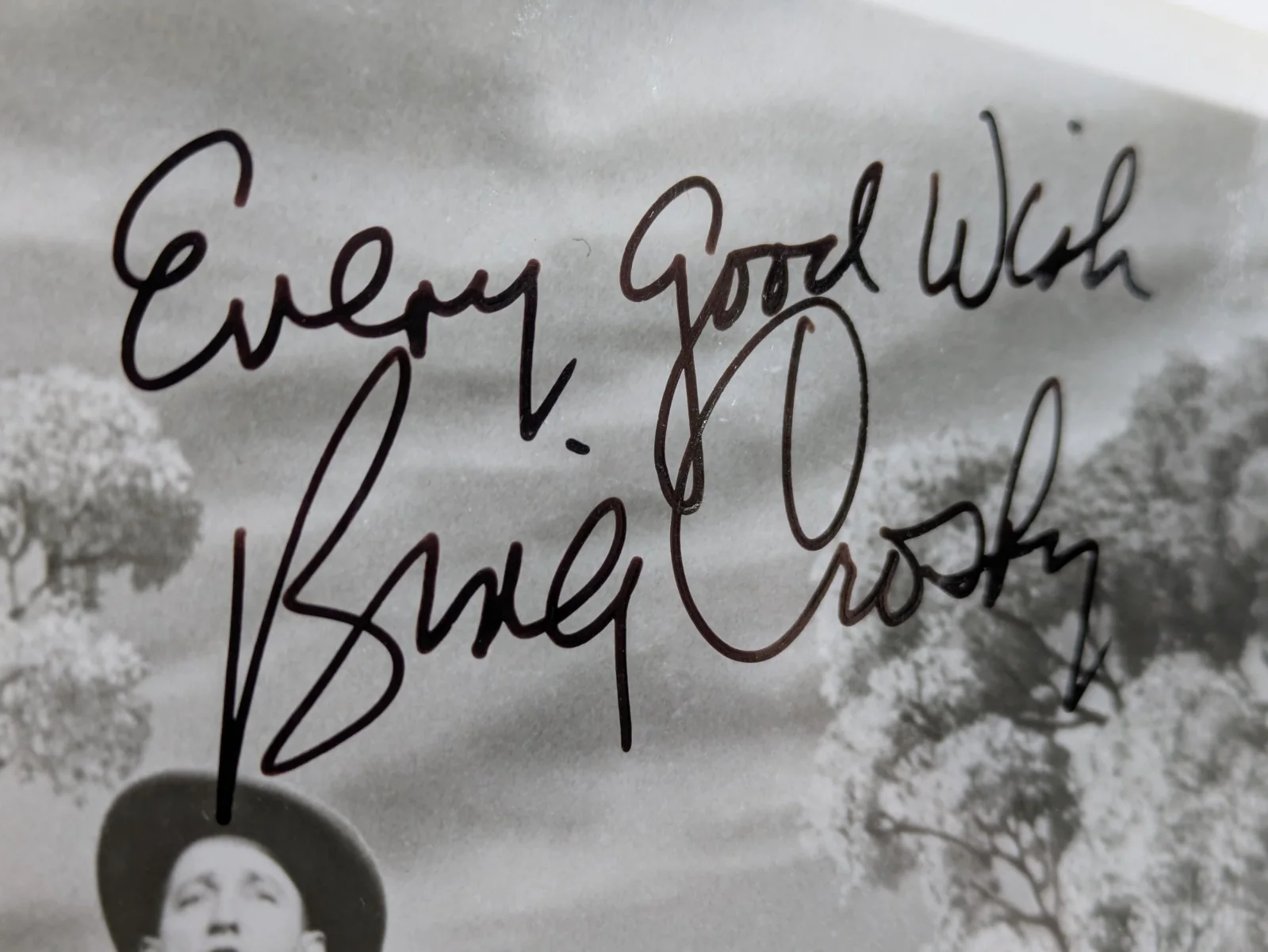 Bing Crosby — Bing Crosby Hand Signed 8 x 10 Promo Photo from "The Country Girl" c. 1954, изображение 2