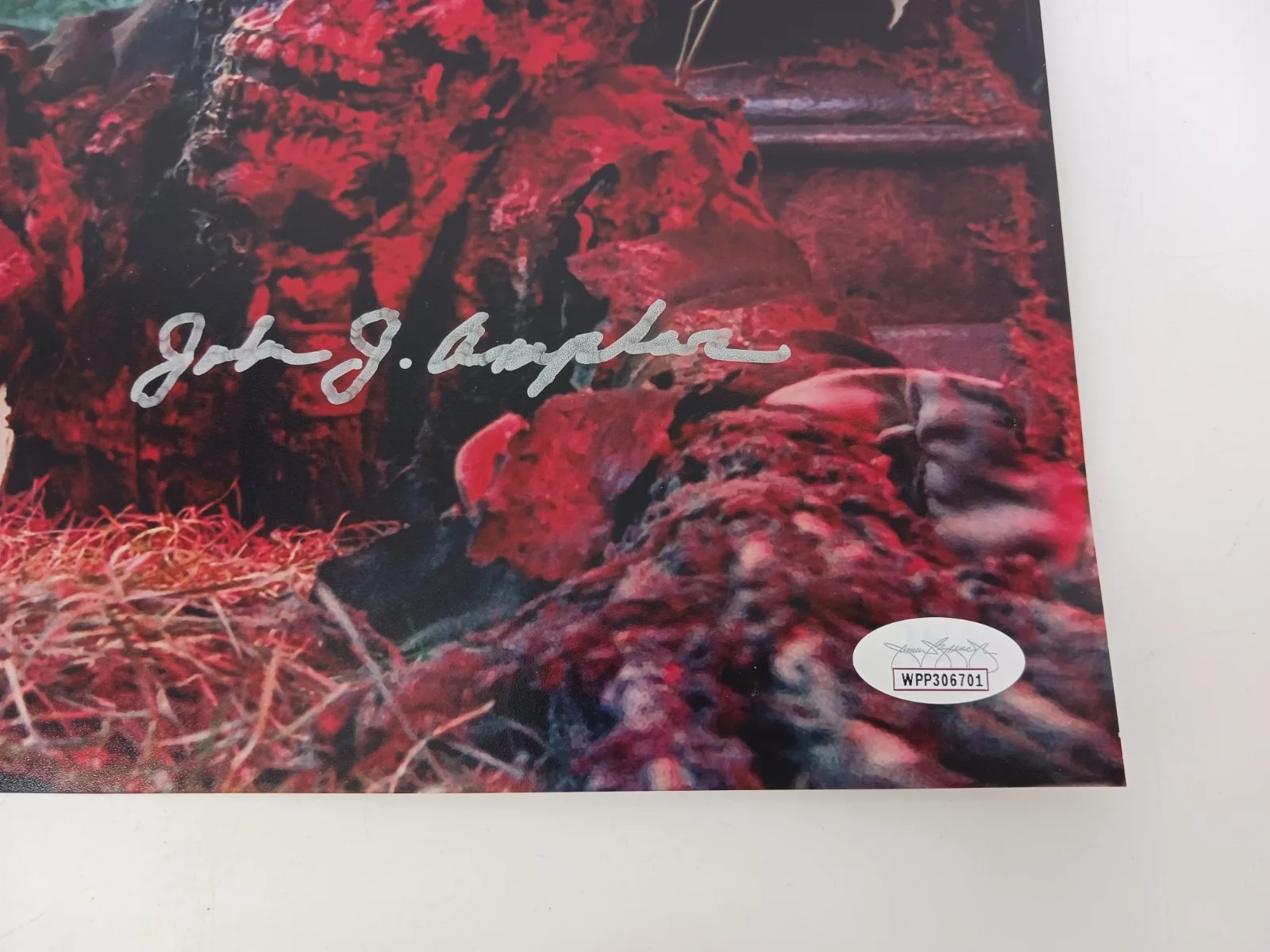 John Amplas — Creepshow John Amplas Signed Auto 8x10 Photograph with JSA Sticker, изображение 4