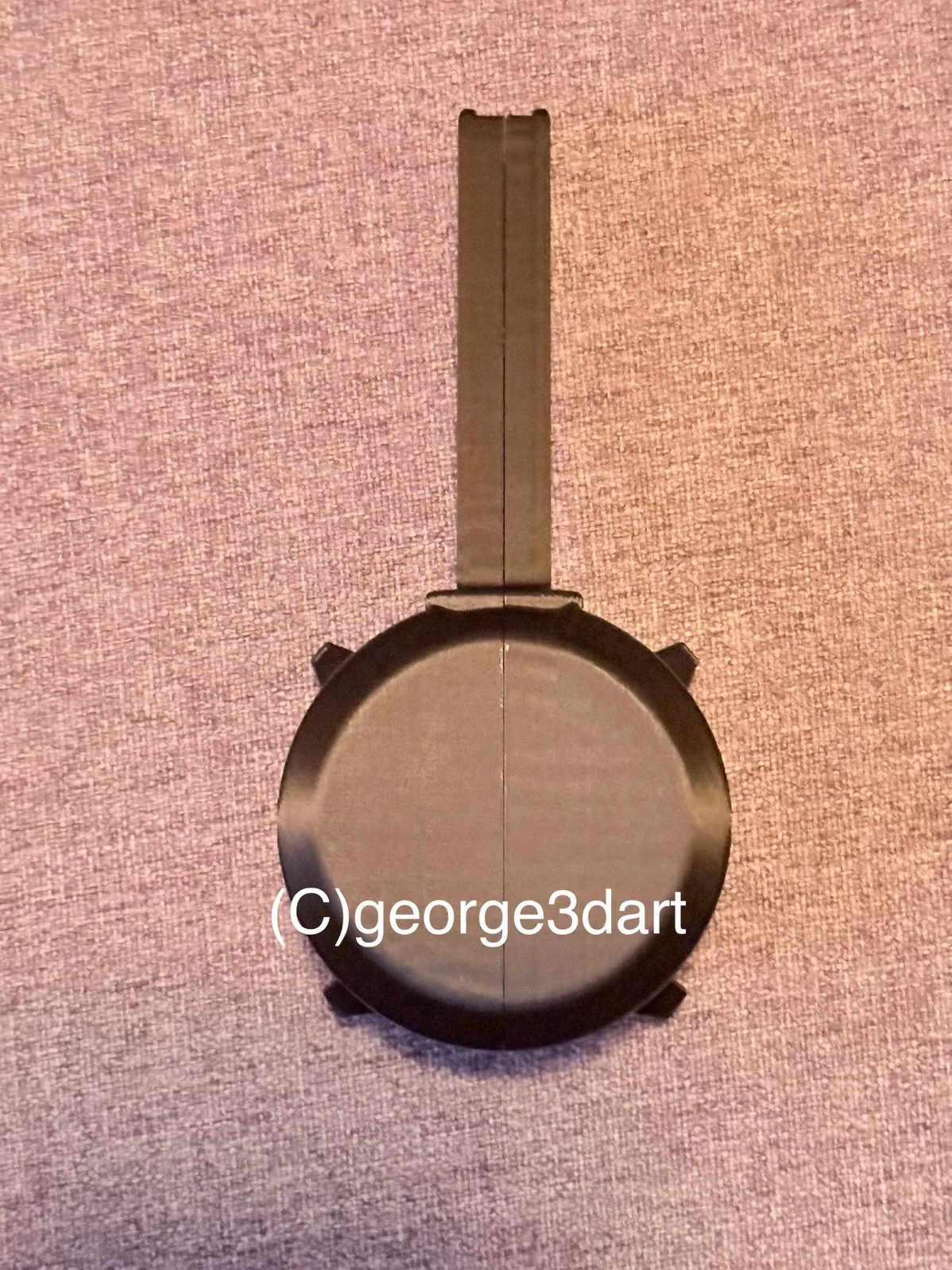 Drum magazine for Glock 19 3d Printed Cosplay Prop, image 2