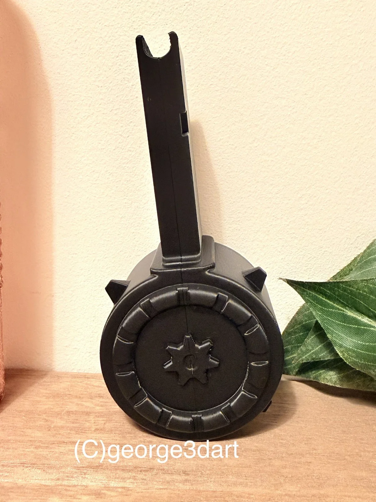 Drum magazine for Glock 19 3d Printed Cosplay Prop, image 5