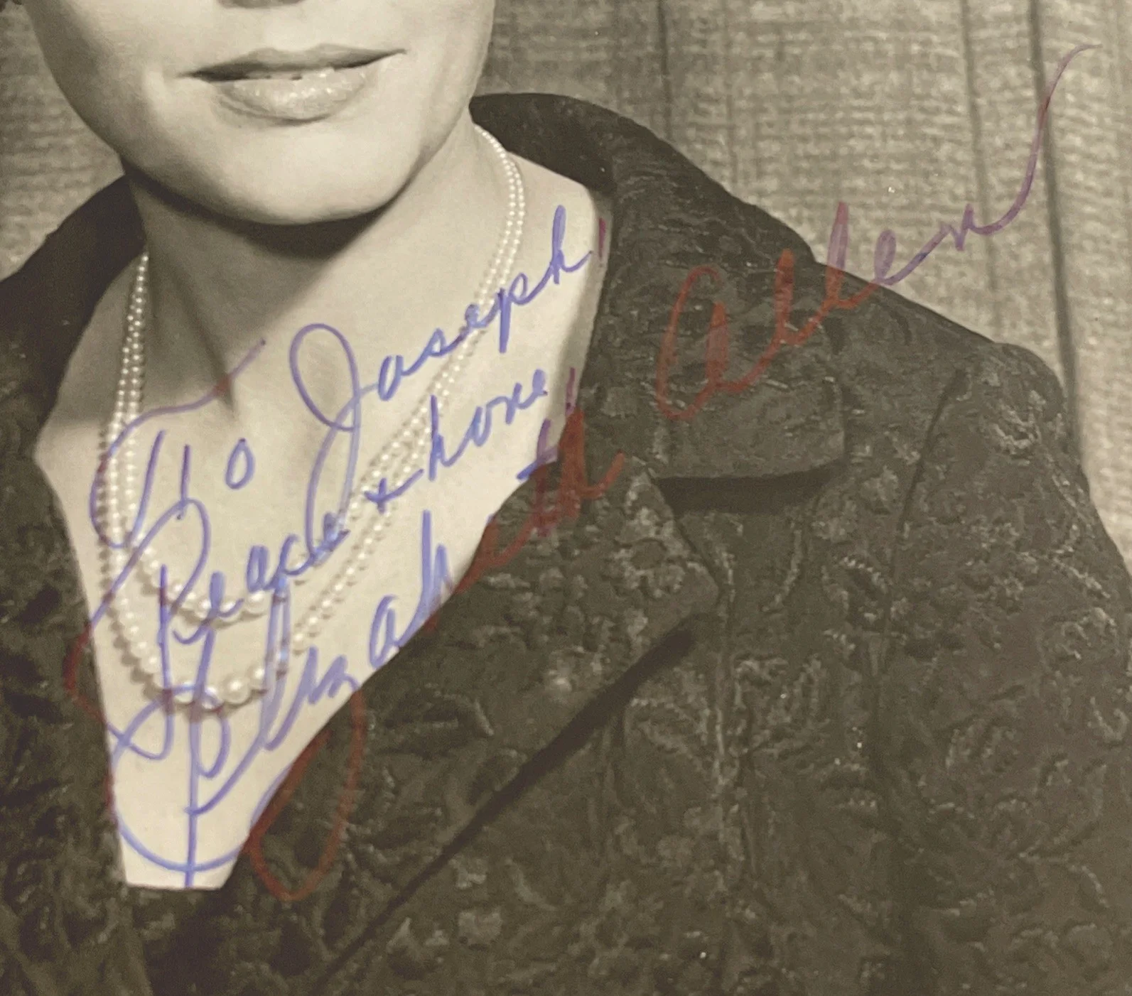 ELIZABETH ALLEN in “Dr. Killdare”: Signed Original Celebrity Photo 8 x 10” / KSK, изображение 2