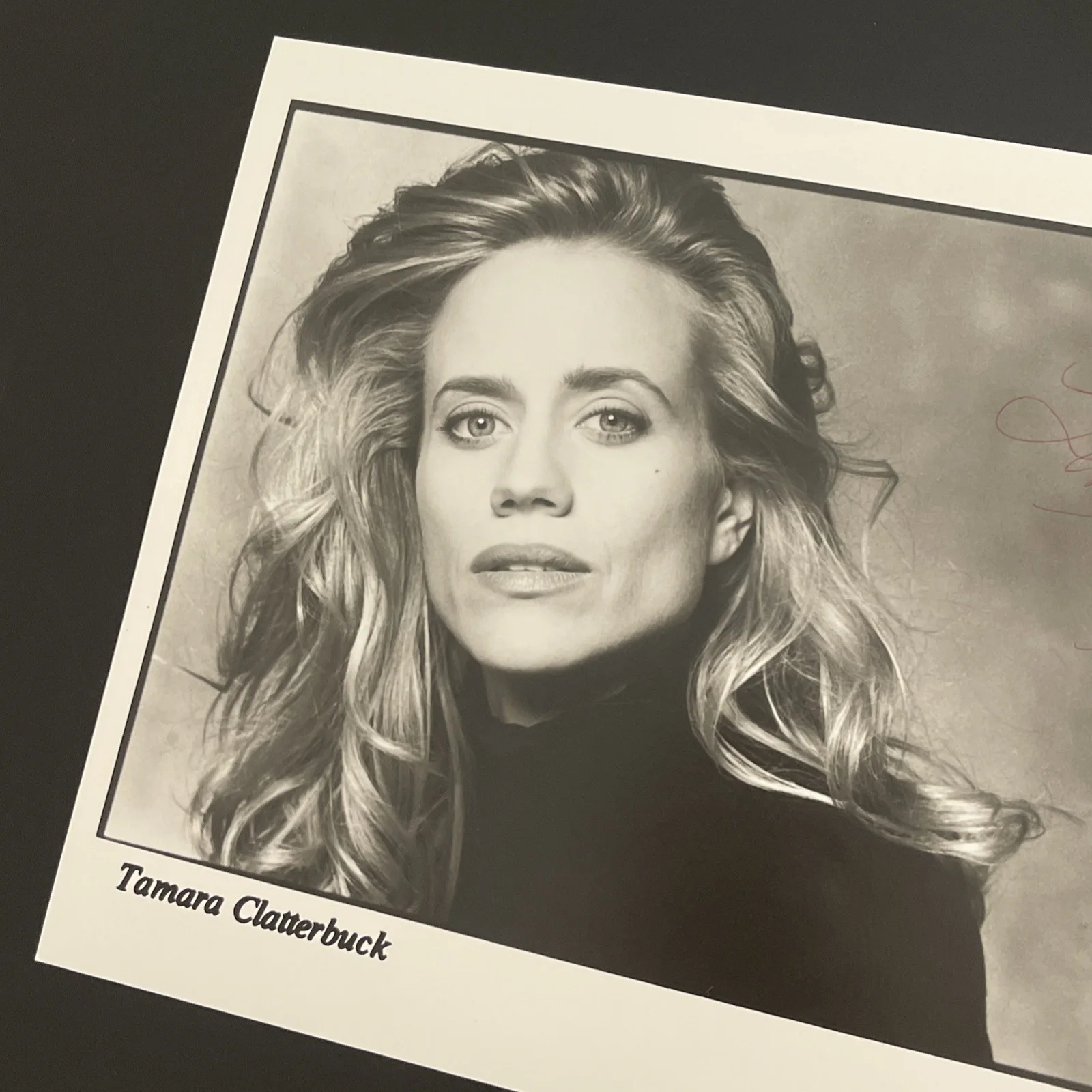 TAMARA CLATTERBUCK: Hand Signed Original Celebrity Photo 8 x 10” / KSK, image 3