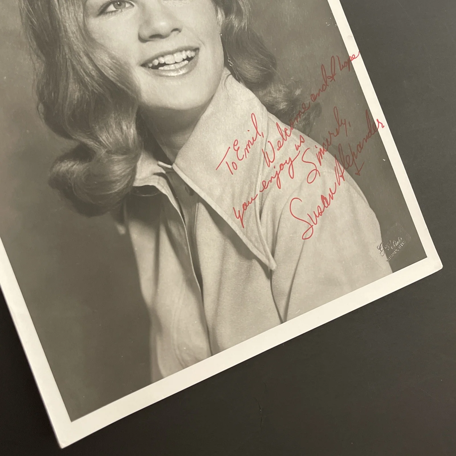 SUSAN ALEXANDER: Hand Signed Original Celebrity Photo 8 x 10” / KSK, изображение 4