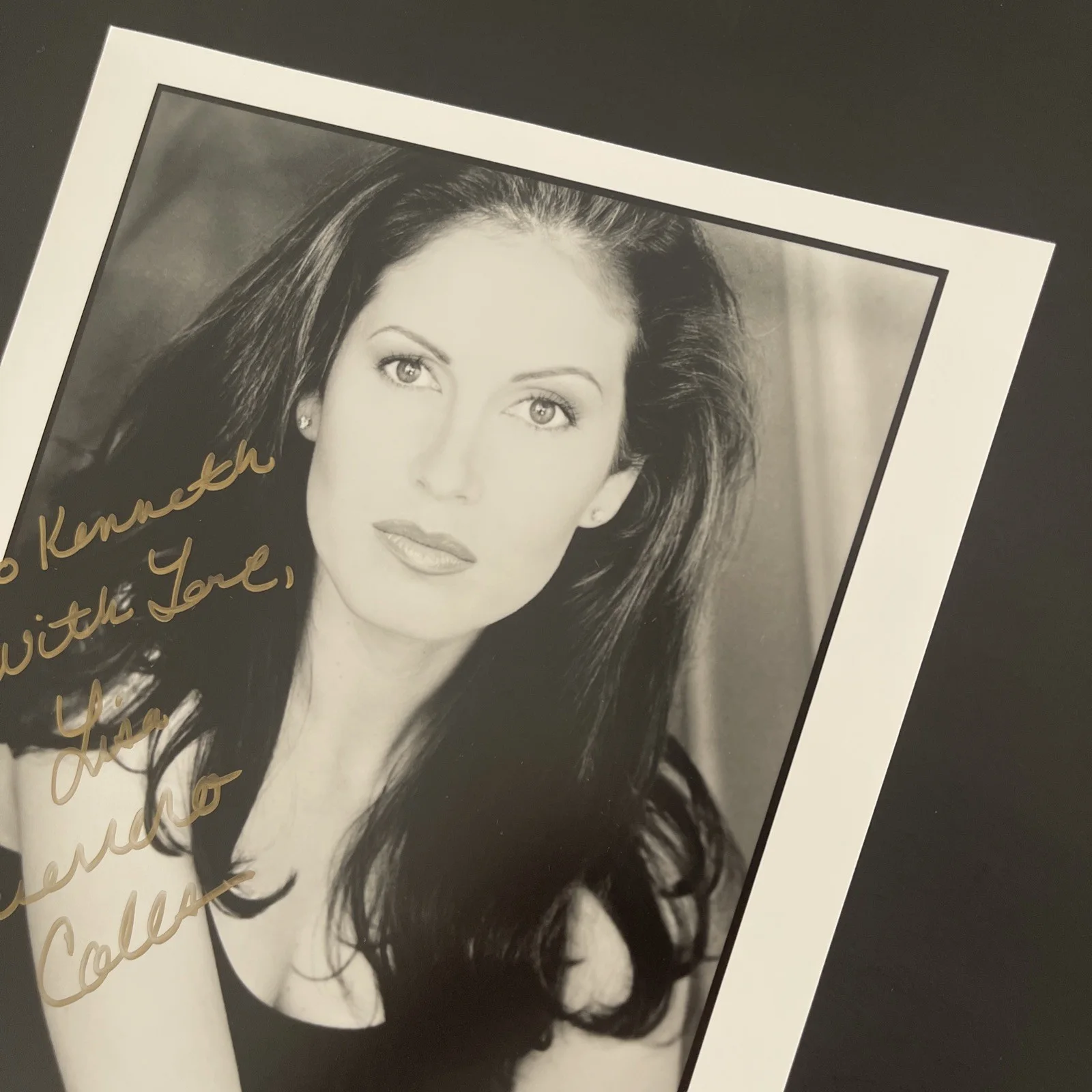 LISA GUERRERO COLES: Hand Signed Original Celebrity Photo 8 x 10” / KSK, image 3