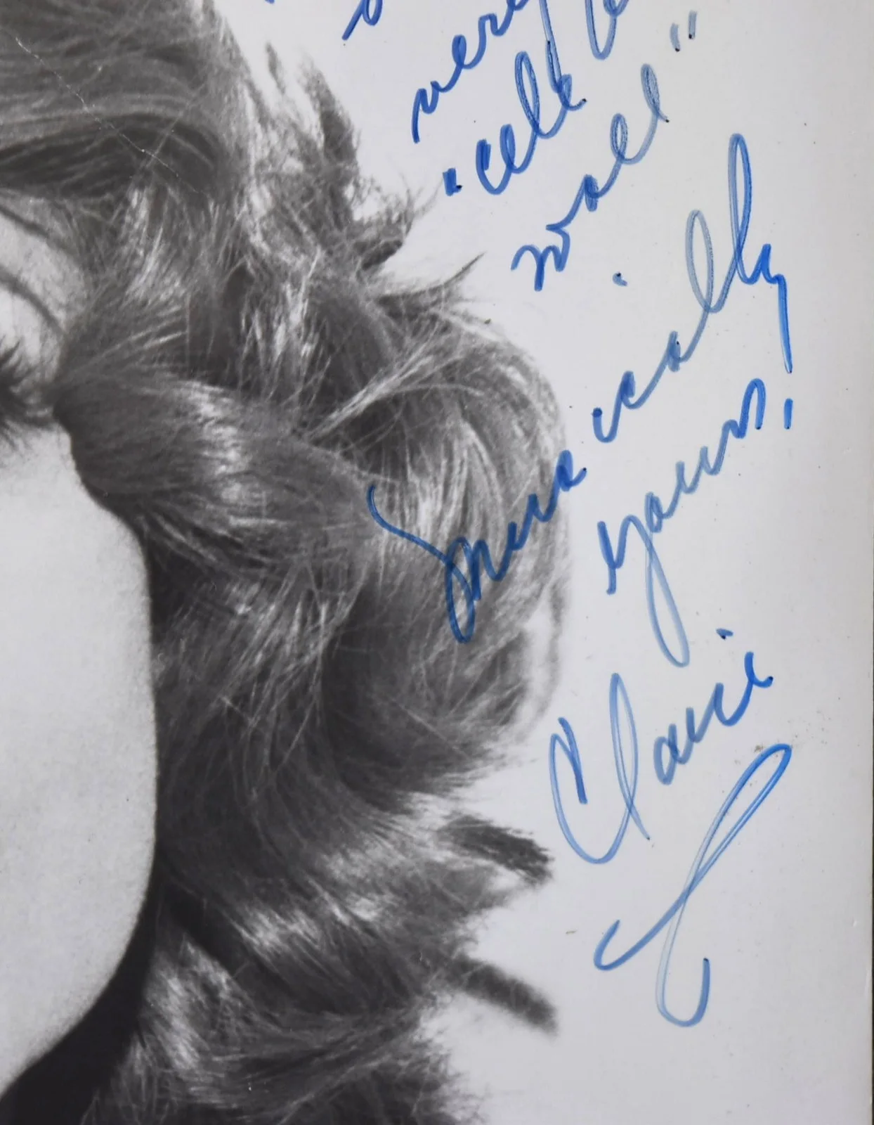 Claire Courtney Hand Signed Paper 8"X10", image 2