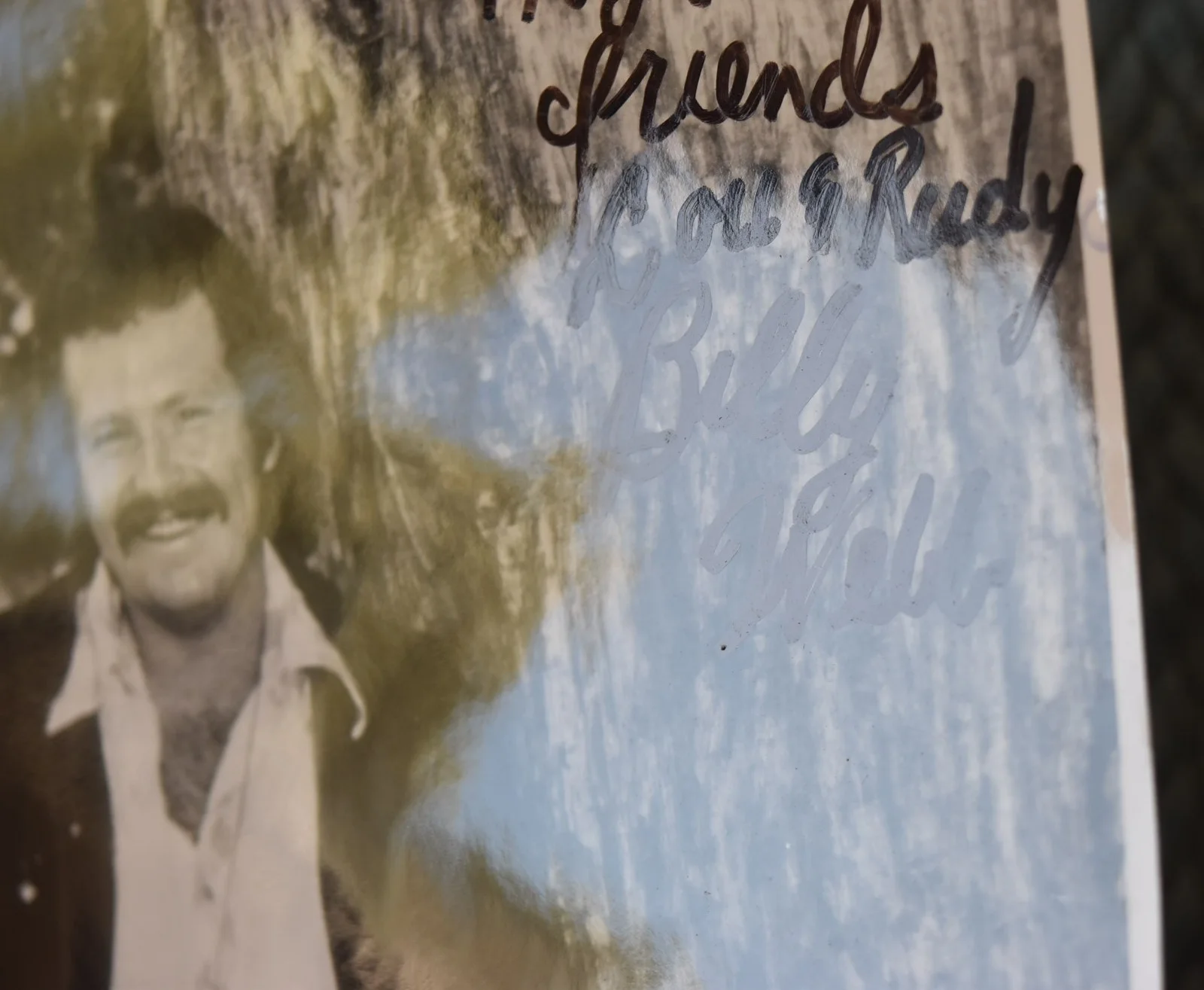 Billy Webb Hand Signed Paper 8"X10", image 3
