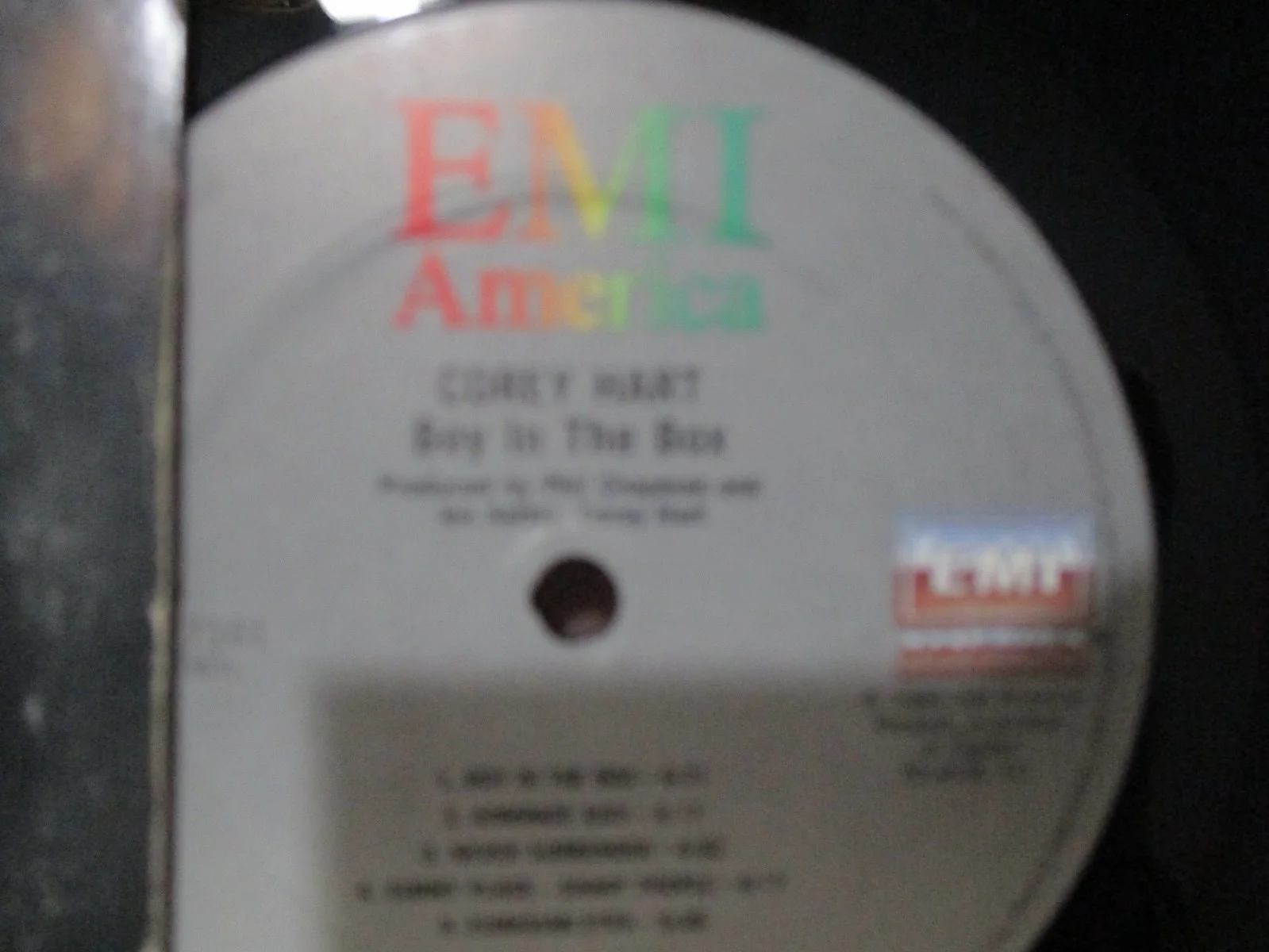 SIGNED COREY HART ALBUM (BOY IN THE BOX, 1985)!!, image 4