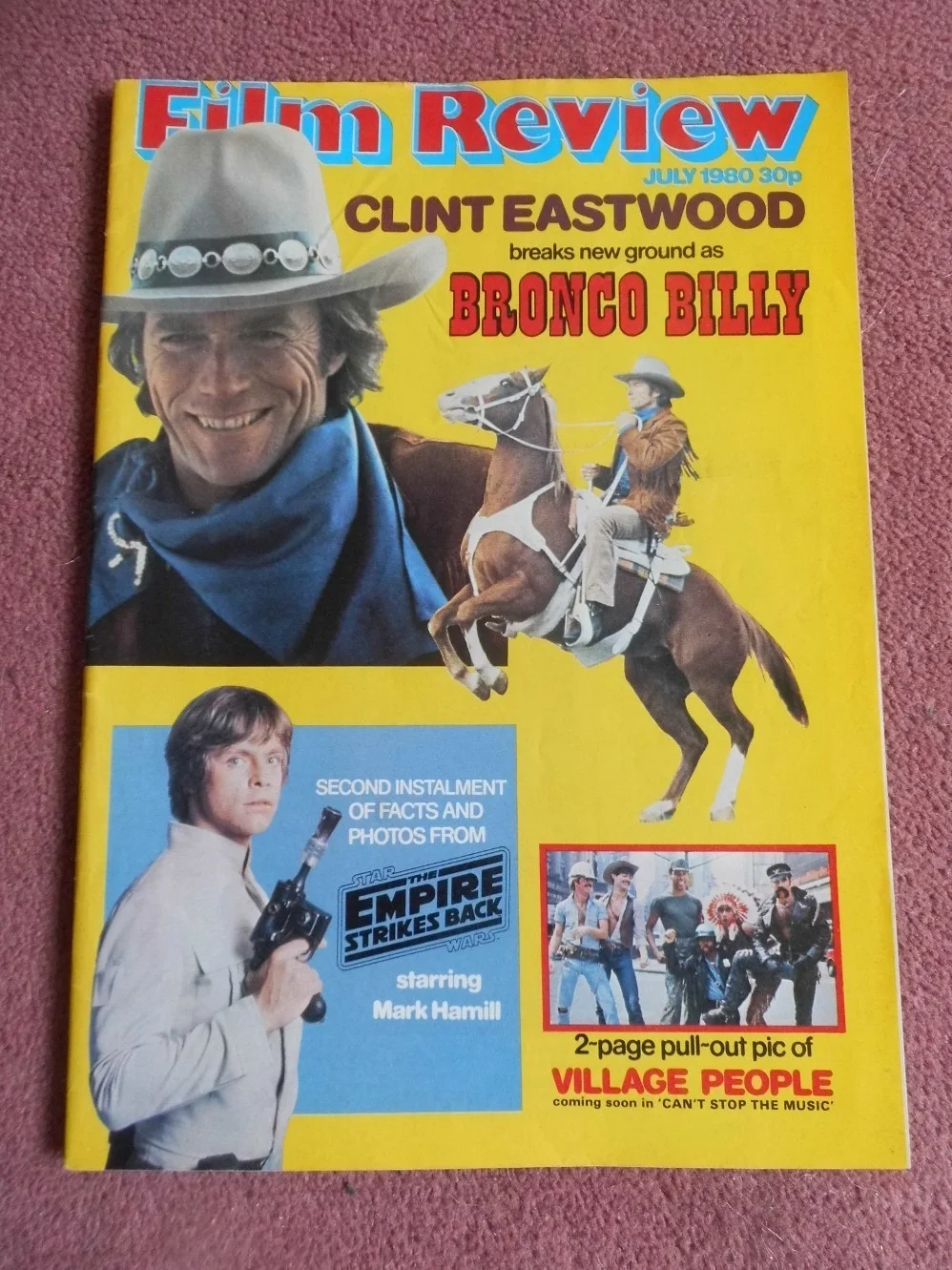 FILM REVIEW (1980) UK mag EMPIRE STRIKES BACK, STAR WARS, CLINT EASTWOOD, изображение 2
