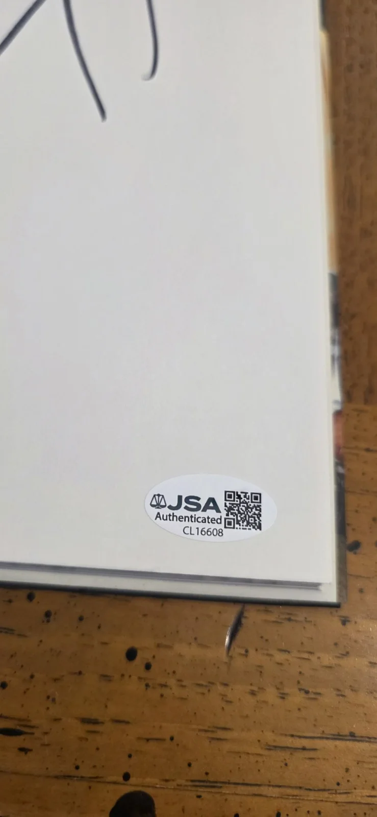 Nikki Sixx Signed THE FIRST 21 Book JSA Authentic W/ Sticker & Card Motley Crue, изображение 2