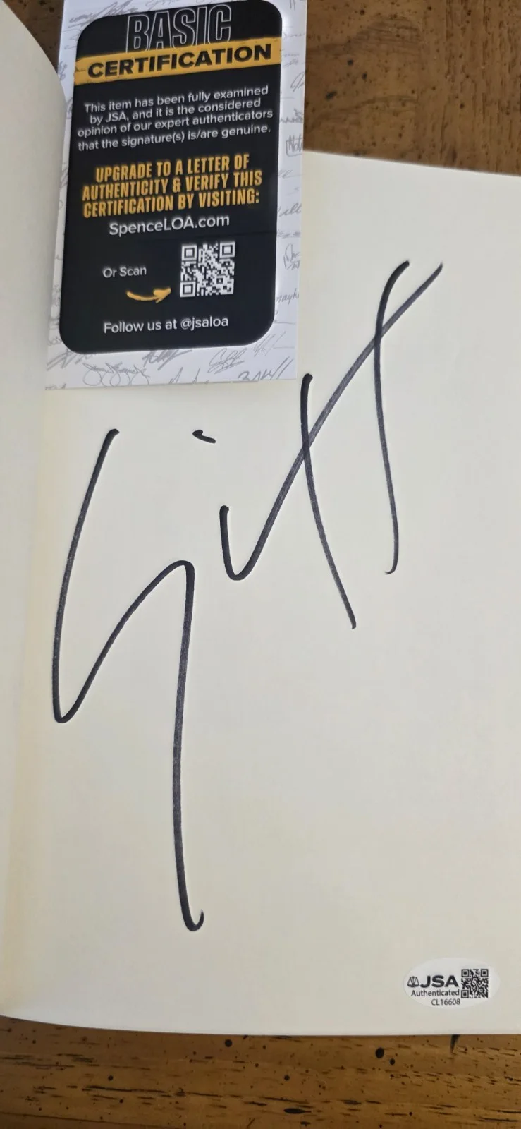 Nikki Sixx Signed THE FIRST 21 Book JSA Authentic W/ Sticker & Card Motley Crue, изображение 3