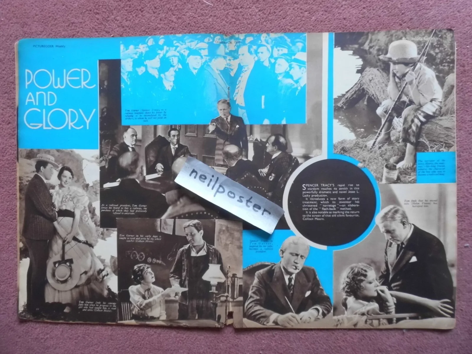 PICTUREGOER (1933) UK mag FRANCES DEE, COLLEEN MOORE, COLIN CLIVE, изображение 2