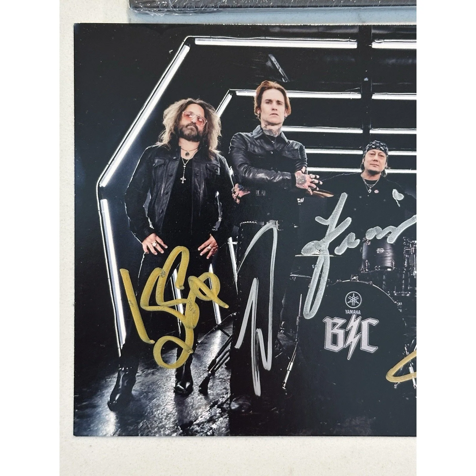 Buckcherry Signed/Autographed Artcard and Hellbound CD #1, image 3