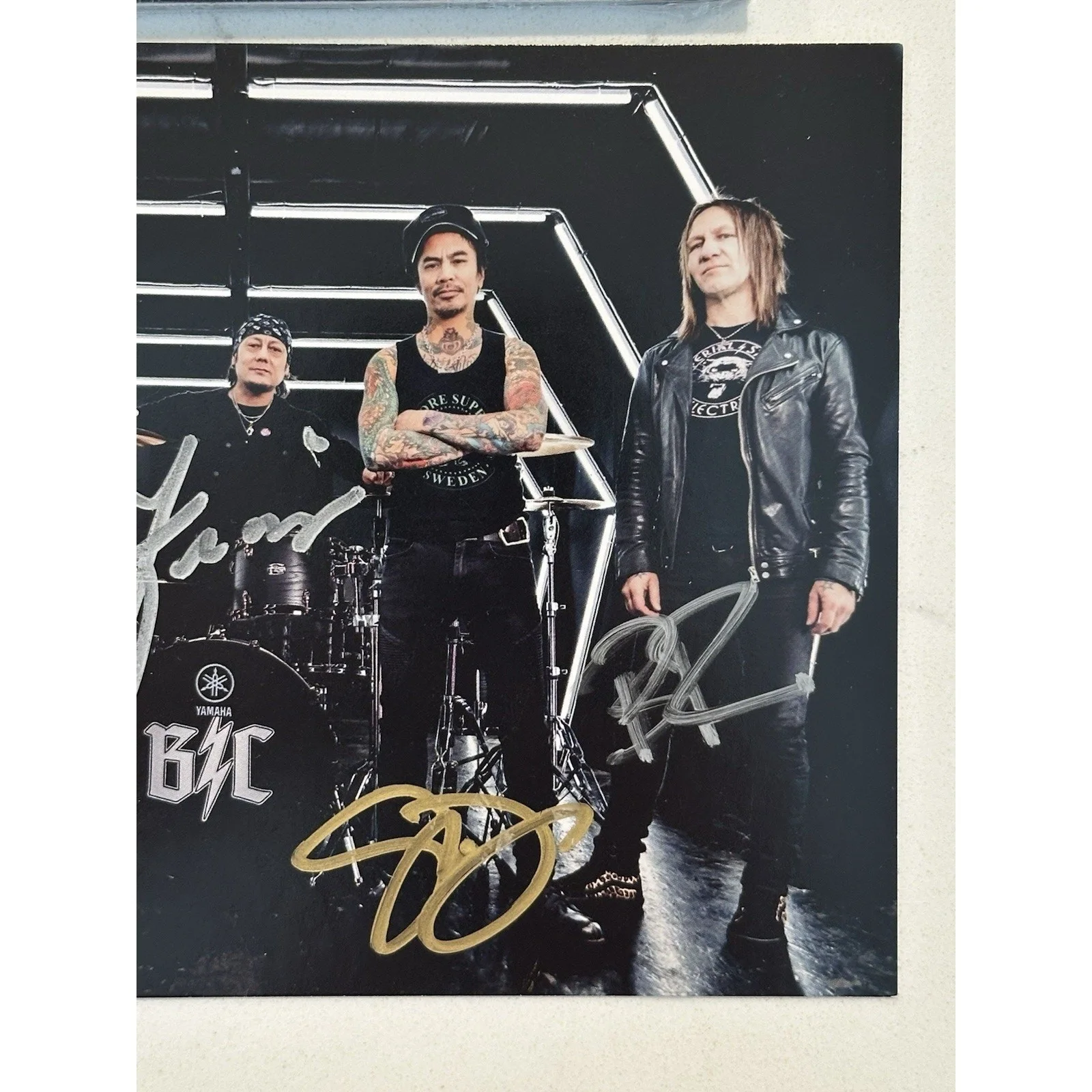 Buckcherry Signed/Autographed Artcard and Hellbound CD #1, image 5
