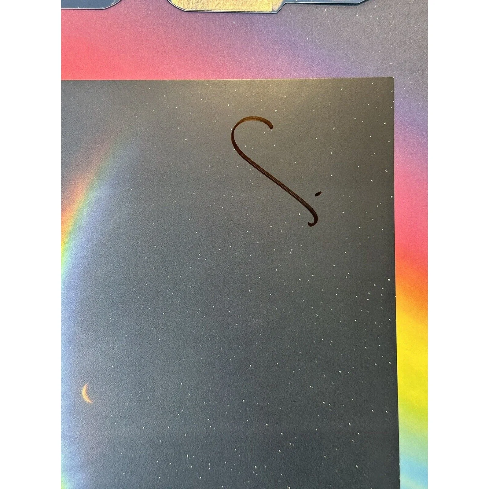 COLDPLAY Signed/Auto Moon Music Insert With Pink Translucent Vinyl IN HAND, image 4