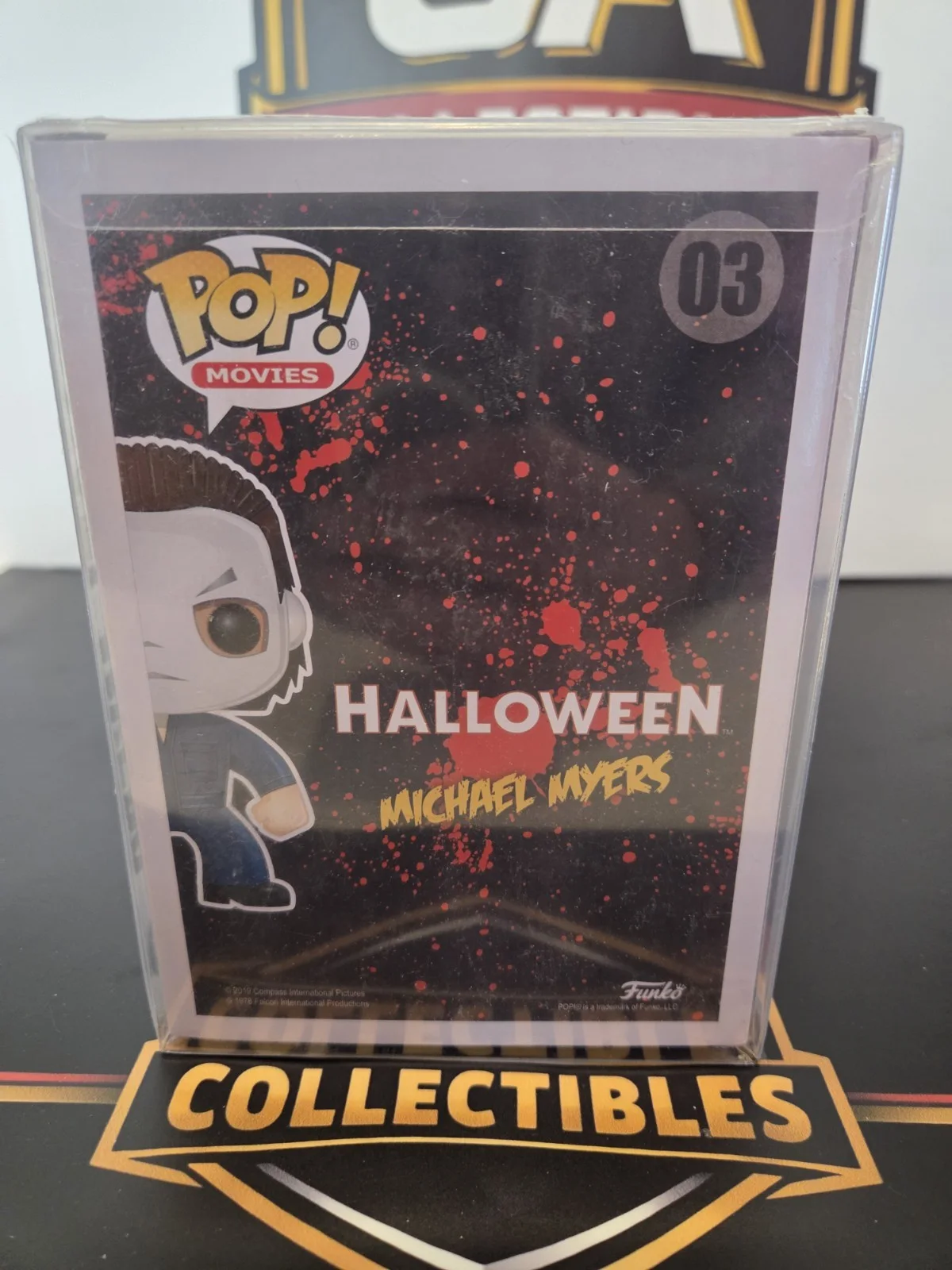 Nick Castle Signed Michael Myers Funko Pop #03 Halloween Auto “The Shape”..., изображение 3