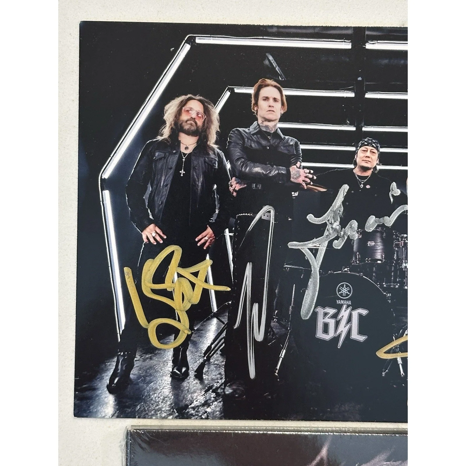 Buckcherry Signed/Autographed Artcard and Hellbound CD #2, image 3
