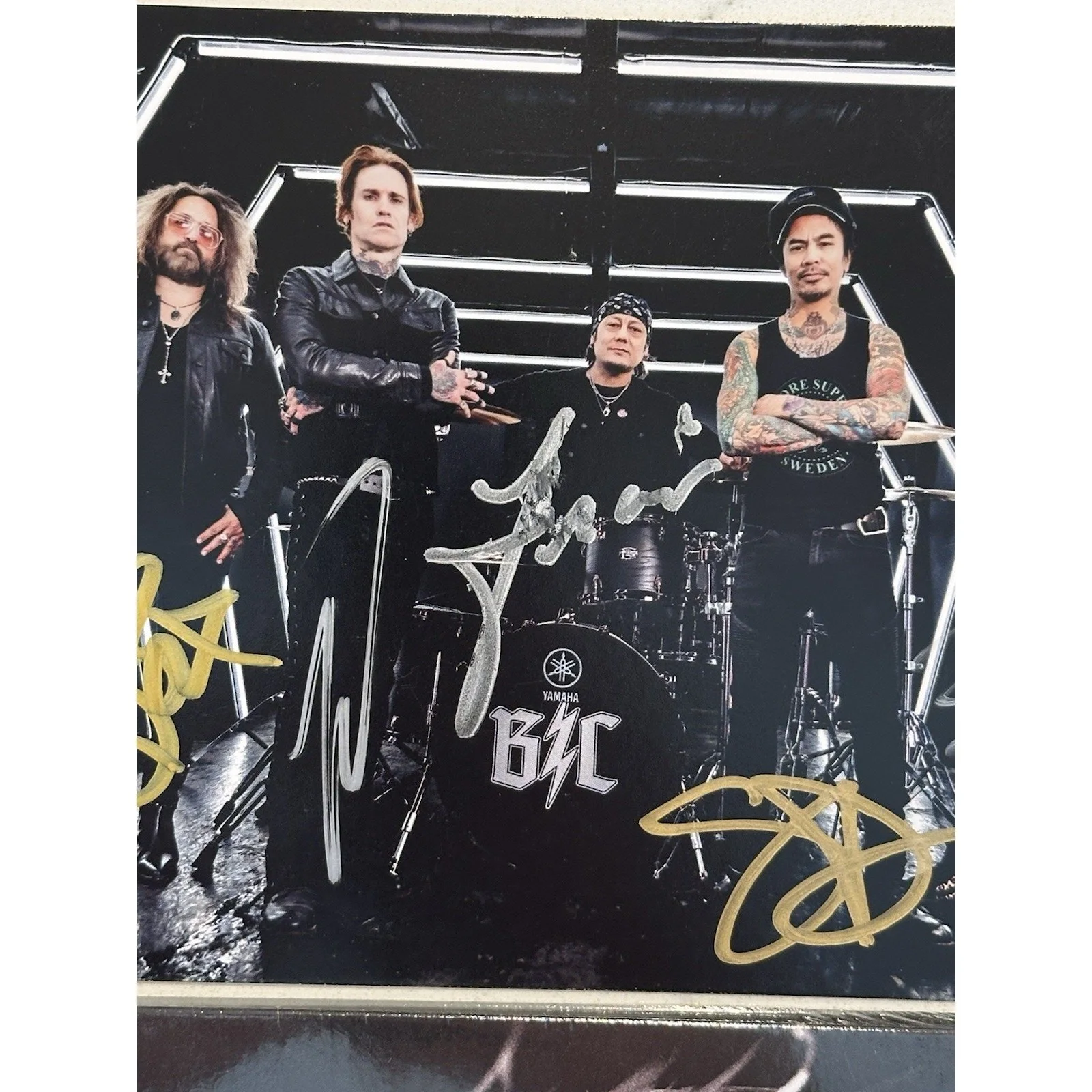 Buckcherry Signed/Autographed Artcard and Hellbound CD #2, image 4