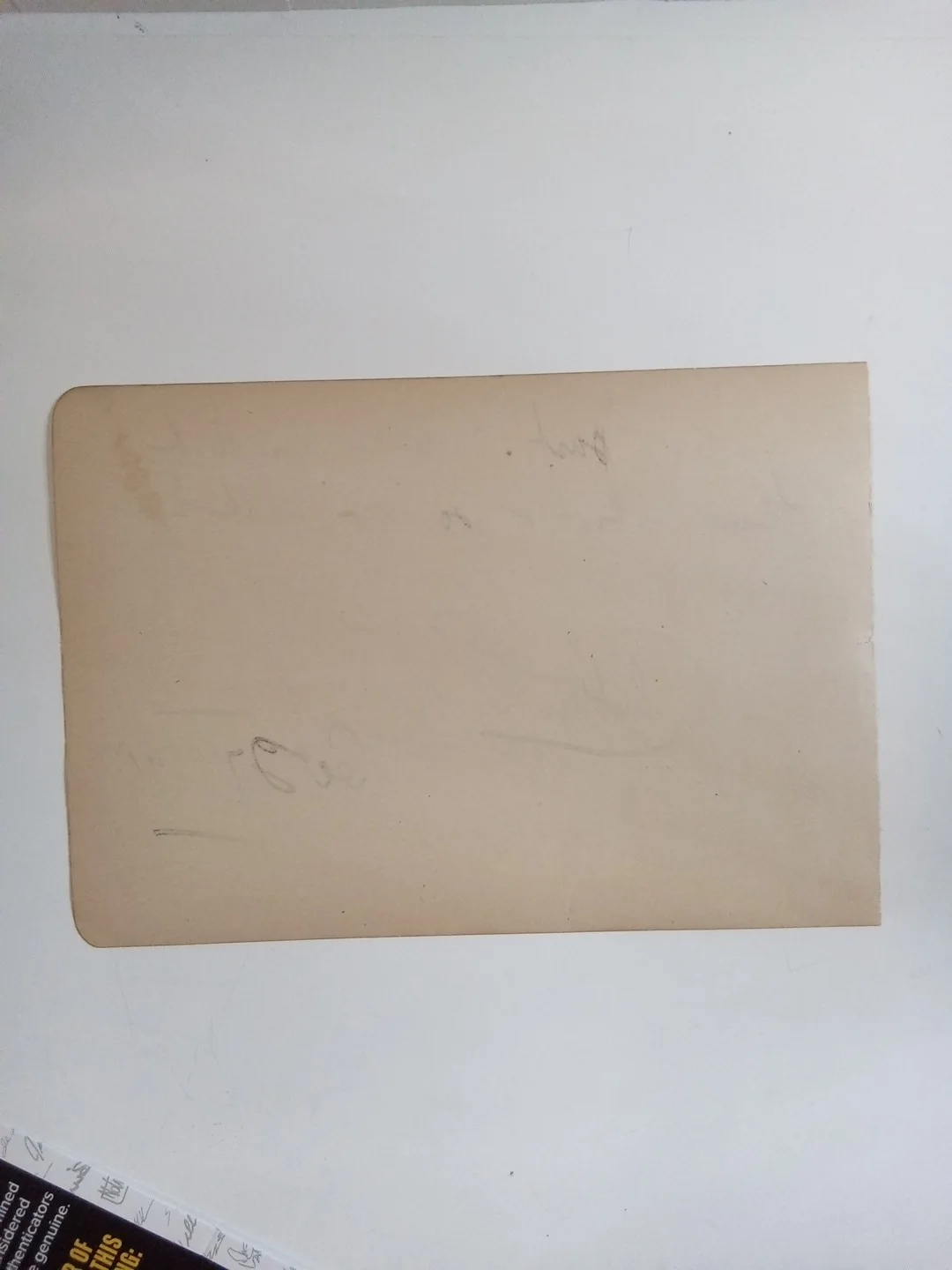 Clifton Crawford Broadway Vaudeville Star 1920 Signed Album Page JSA, изображение 4