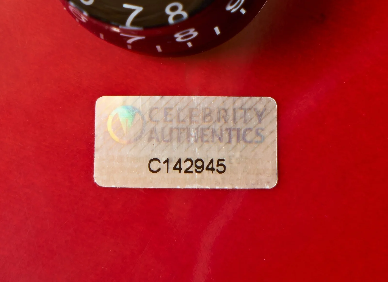 Back to the Future Cast Signed Guitar Celebrity Authentics & PSA/DNA Guaranteed, изображение 3