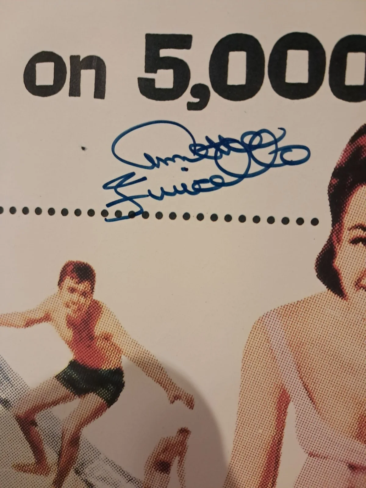 Annette Funicello, Frankie Avalon — Annette Funicello Frankie Avalon autographed photograph Beach Party Original Mo…, изображение 2