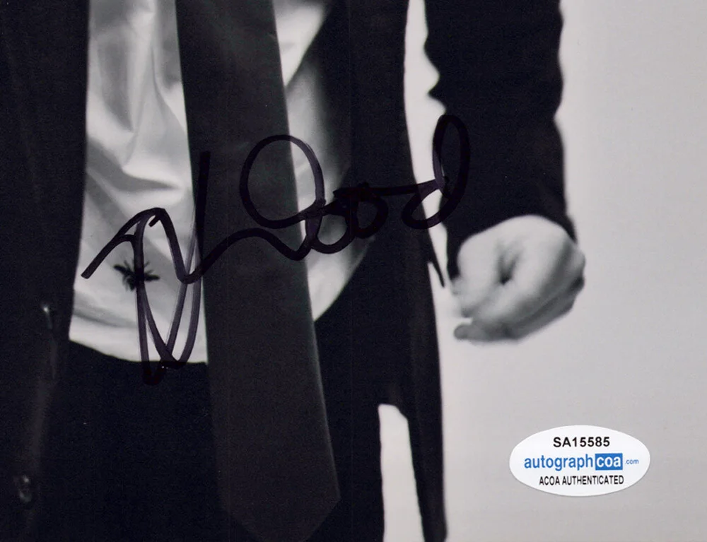 ELIJAH WOOD — Elijah Wood signed Auto 8x10 Photo a READY OR NOT Lord of The Rings ACOA COA, изображение 4