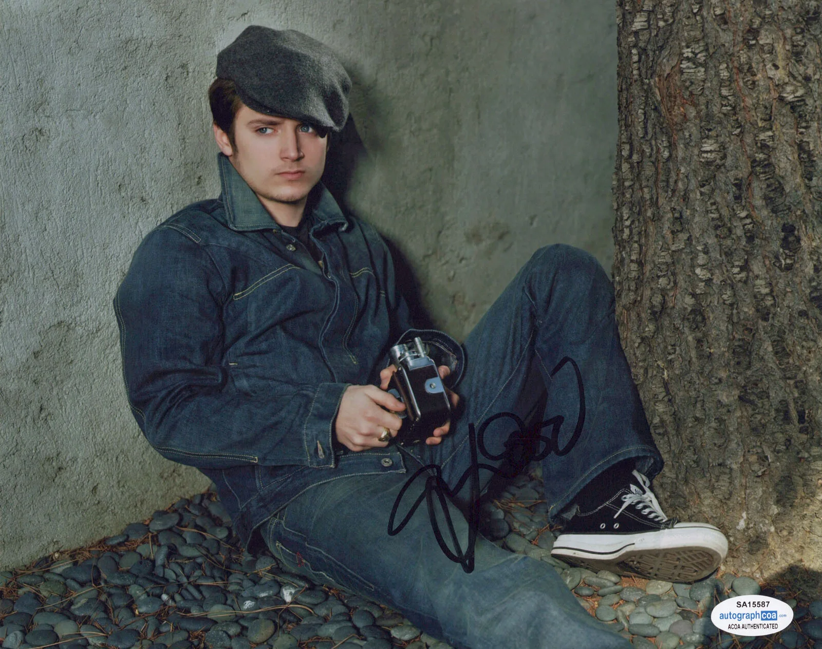 ELIJAH WOOD — Elijah Wood signed Auto 8x10 Photo b READY OR NOT Lord of The Rings ACOA COA, изображение 3