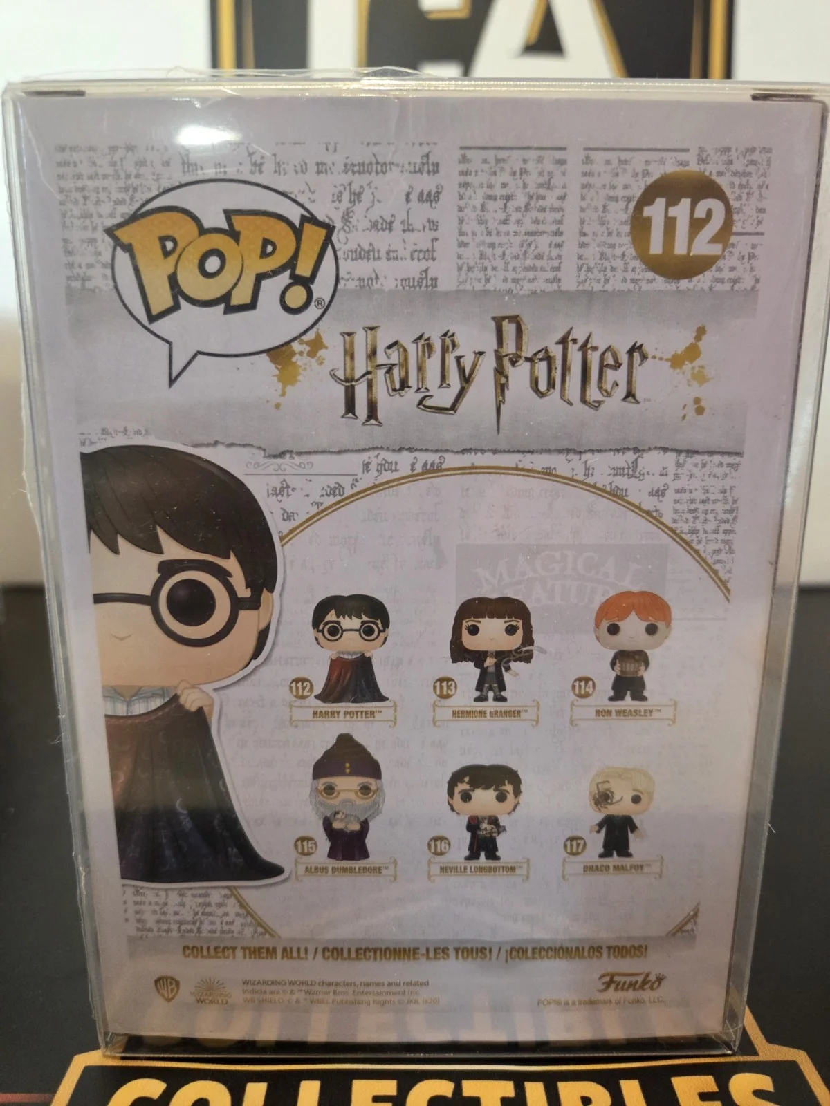 Daniel Radcliffe Signed Funko Pop Harry Potter #112 Auto AutographCOA, image 3