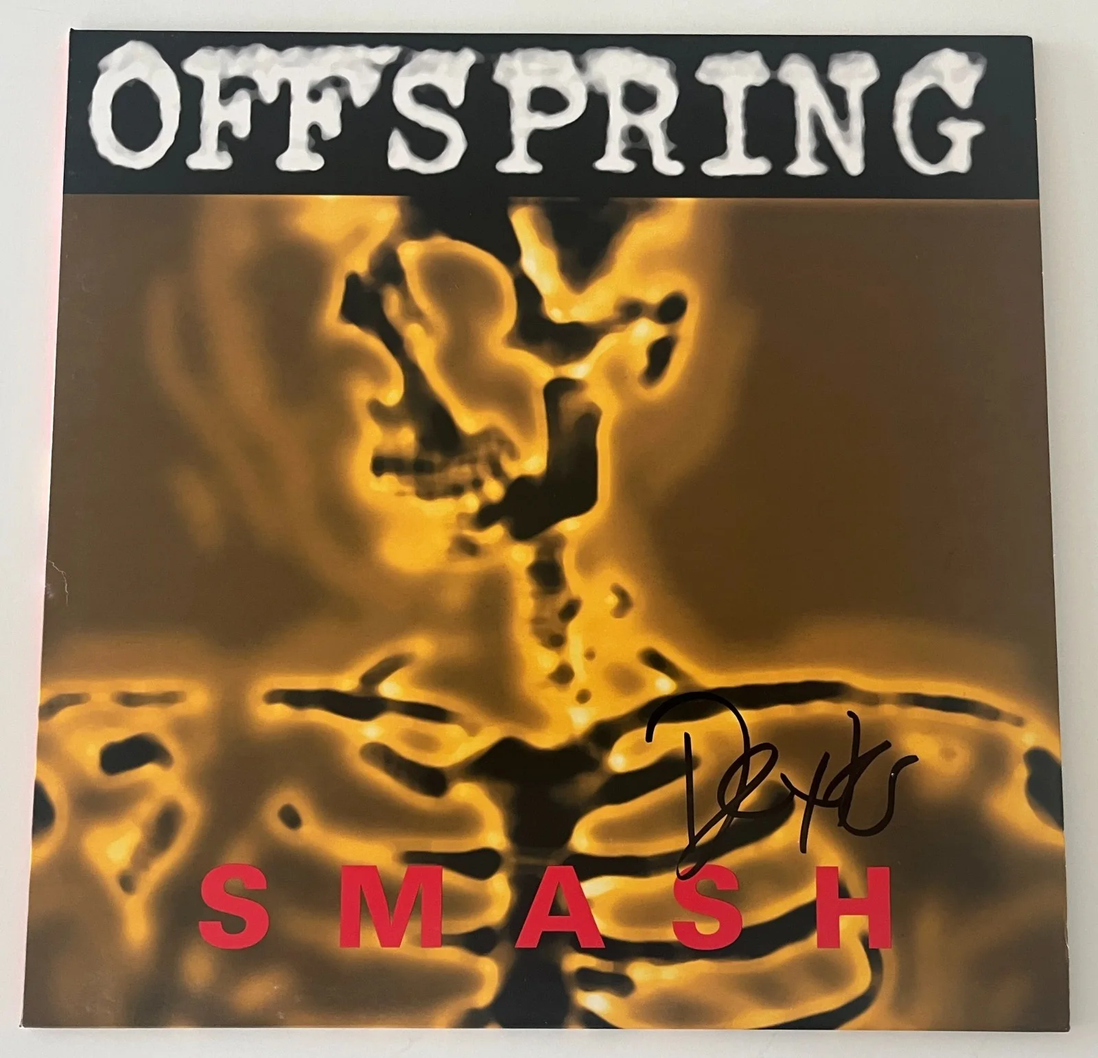DEXTER HOLLAND SIGNED THE OFFSPRING SMASH VINYL w/EXACT VIDEO PROOF BECKETT COA, image 3