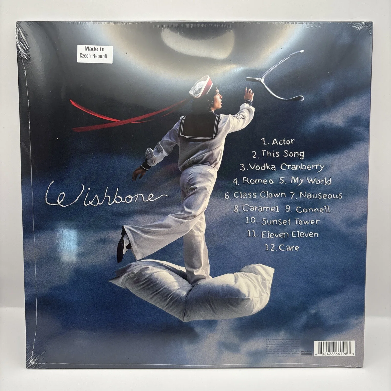 Conan Gray *NOT SIGNED* Wishbone CRANBERRY RED Vinyl Record LP, image 2
