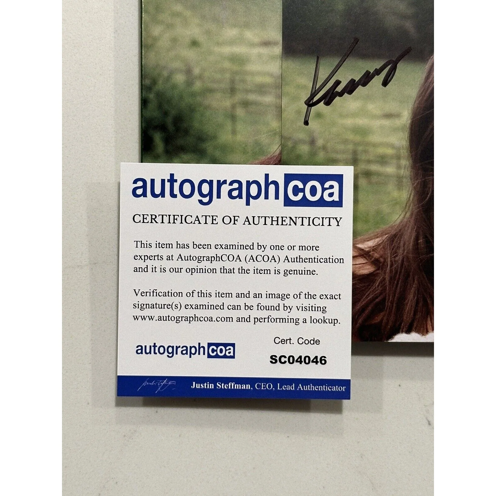 Kacey Musgraves SIGNED Autographed Deeper Well CD COA ACOA, image 3