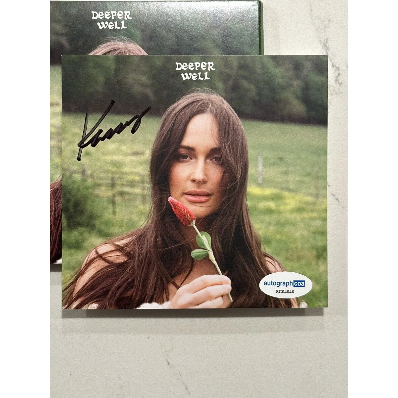 Kacey Musgraves SIGNED Autographed Deeper Well CD COA ACOA, image 4