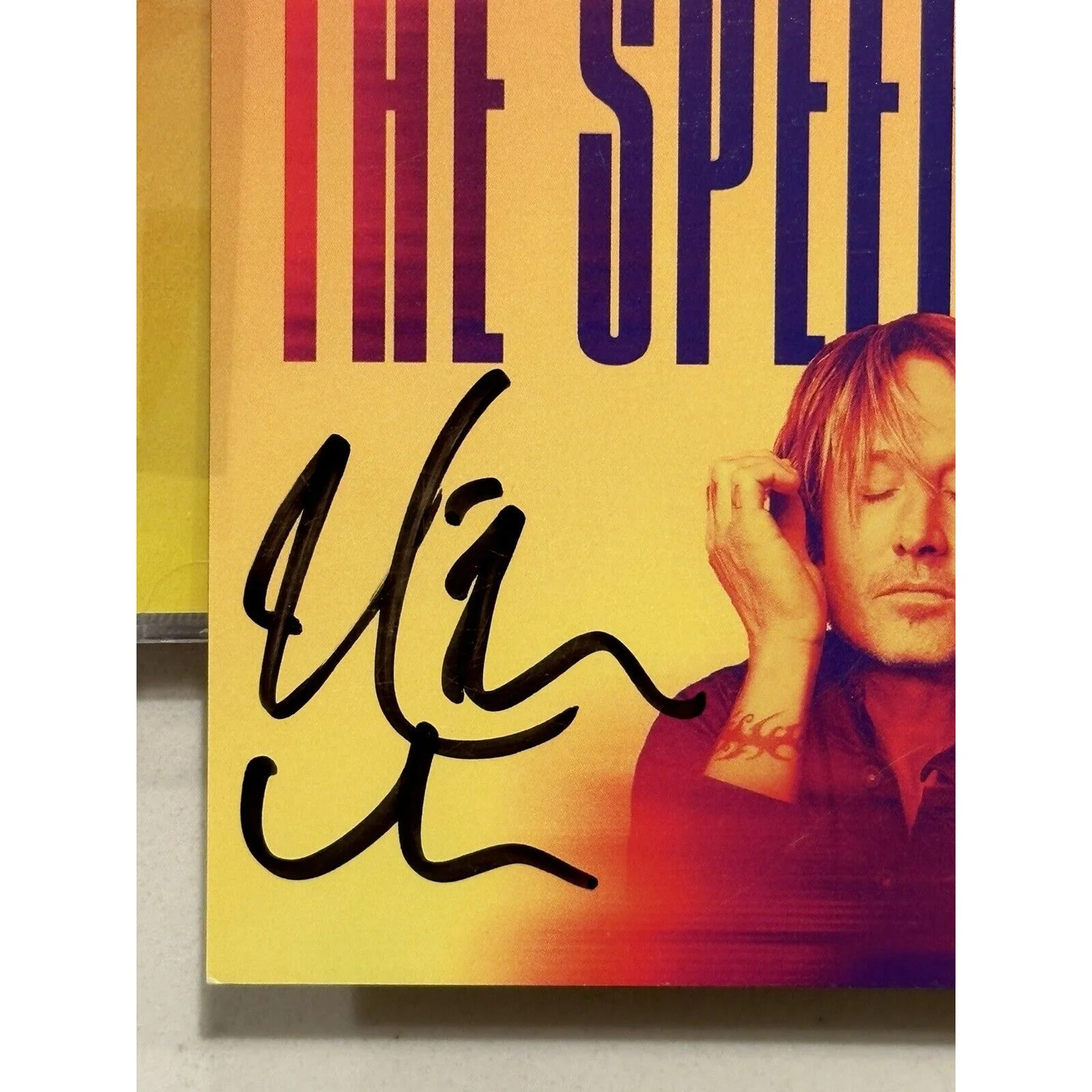 KEITH URBAN SIGNED CD INSERT COA BY ACOA AUTOGRAPHED The Speed Of Now, image 3