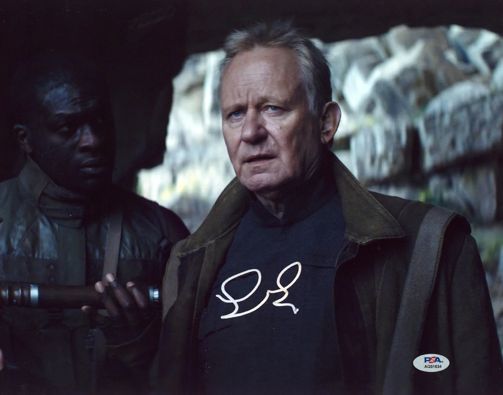 Stellan Skarsgard — Stellan Skarsgard Star Wars Andor Authentic Signed 11x14 Photo PSA/DNA #AQ51634