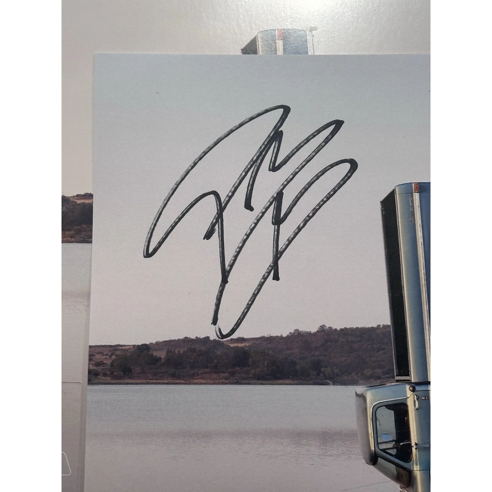 Post Malone SIGNED F-1 Trillion Vinyl With Insert 11"x11" AUTOGRAPHED COA #5, изображение 4