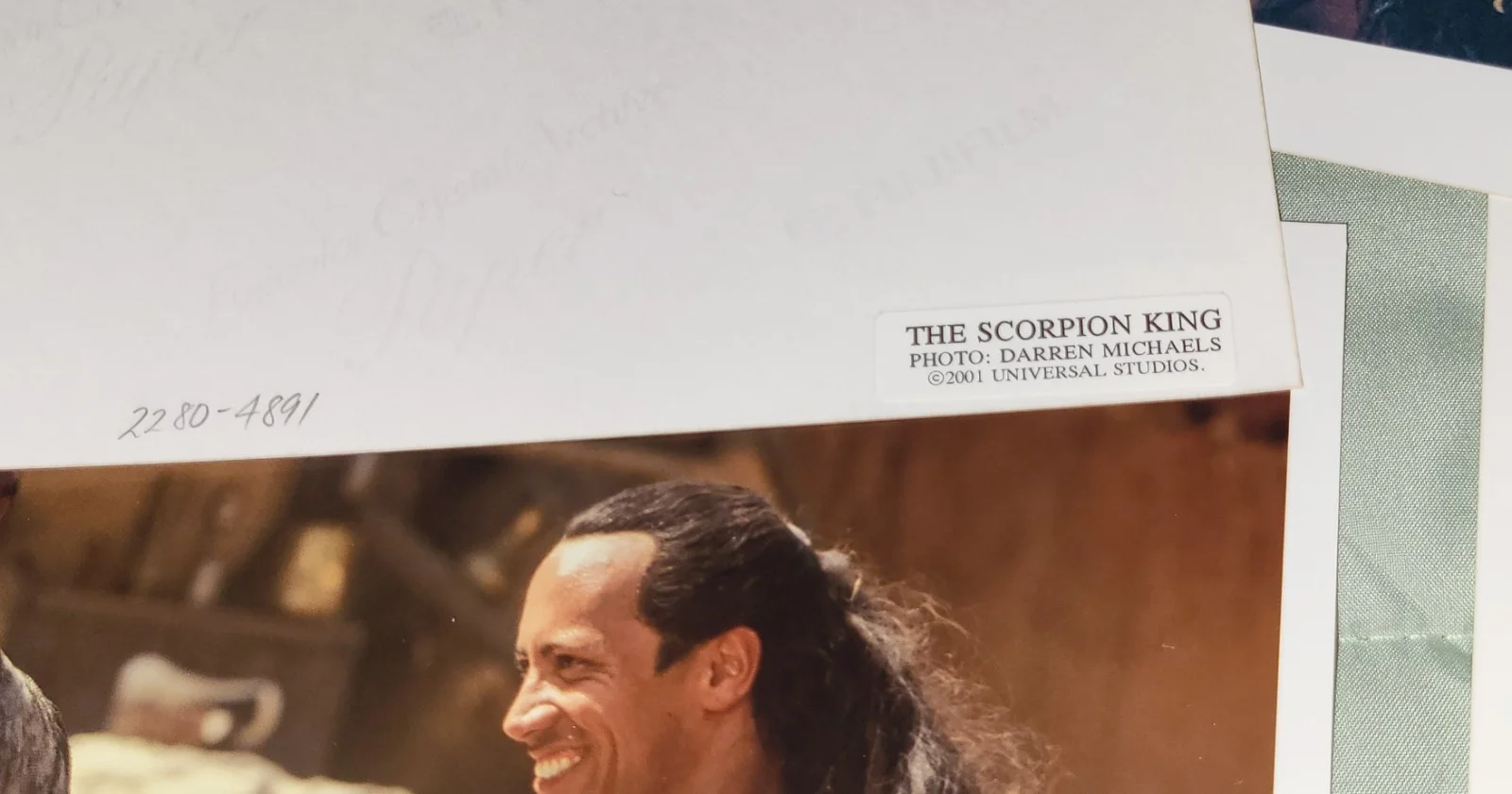 Type 1 Archive (12) THE SCORPION KING (2001) – FROM THE ESTATE OF MICHAEL CLARKE, изображение 4