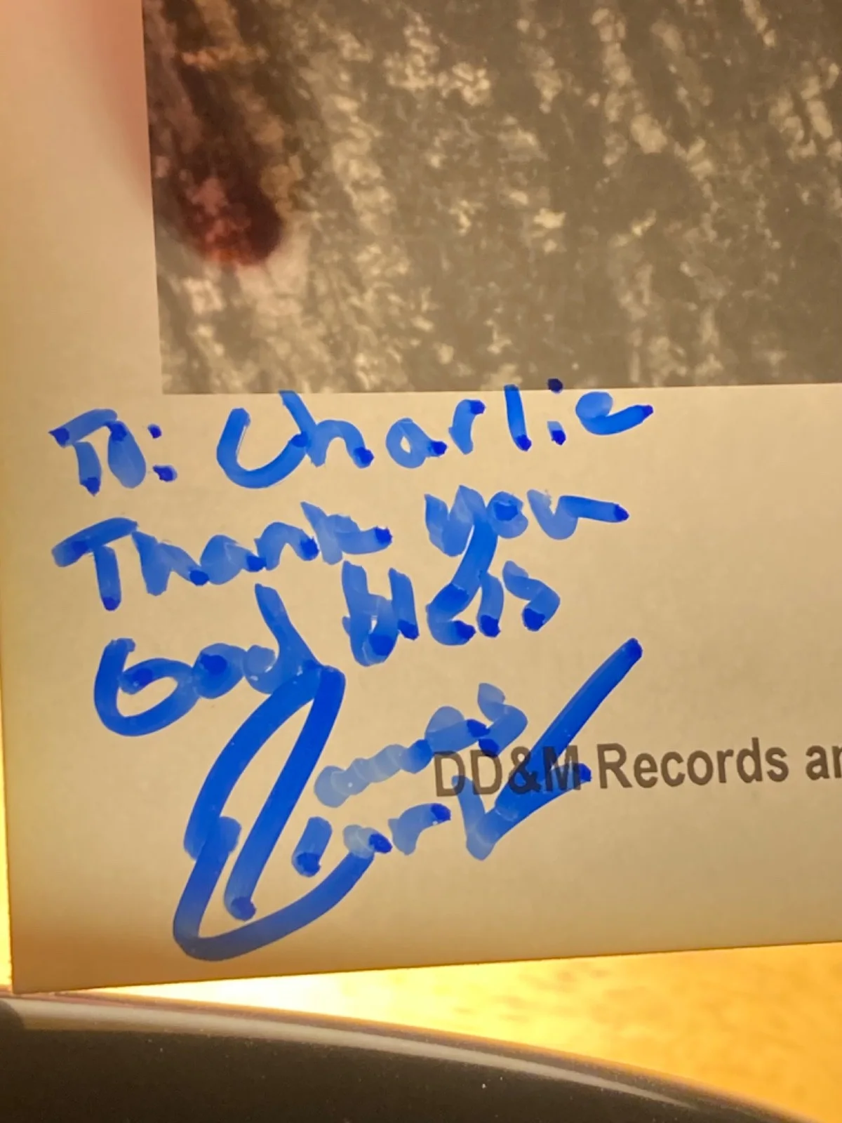 (Scarce) Hand SIGNED James Clark 8x10 Agency Photo, изображение 4